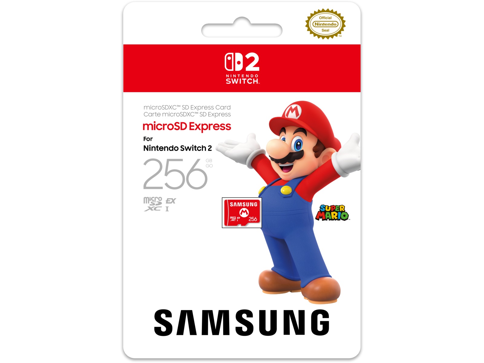 Samsung microSD Express 256GB Tilbehør til spillkonsoller