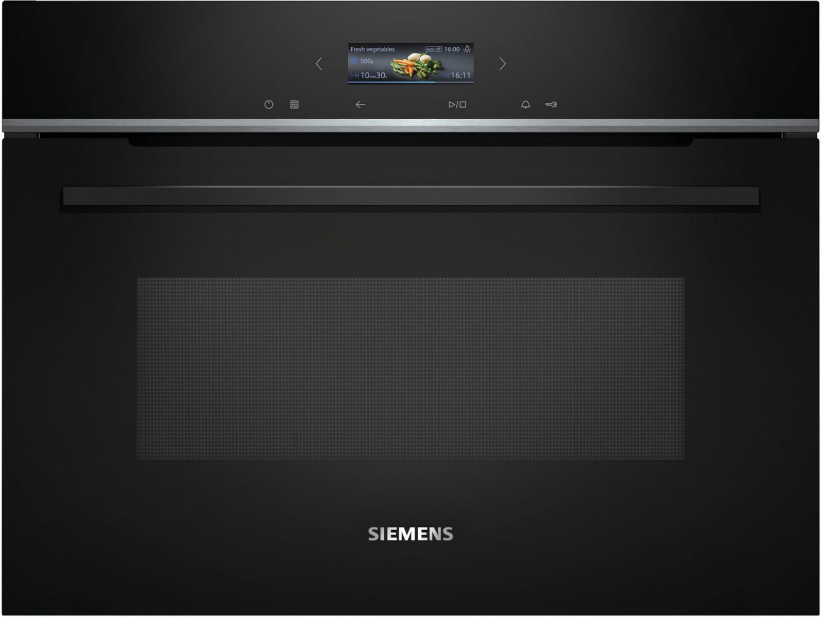 Siemens iQ700 CE732GXB1 Mikrobølgeovn (sort) Mikrobølgeovn