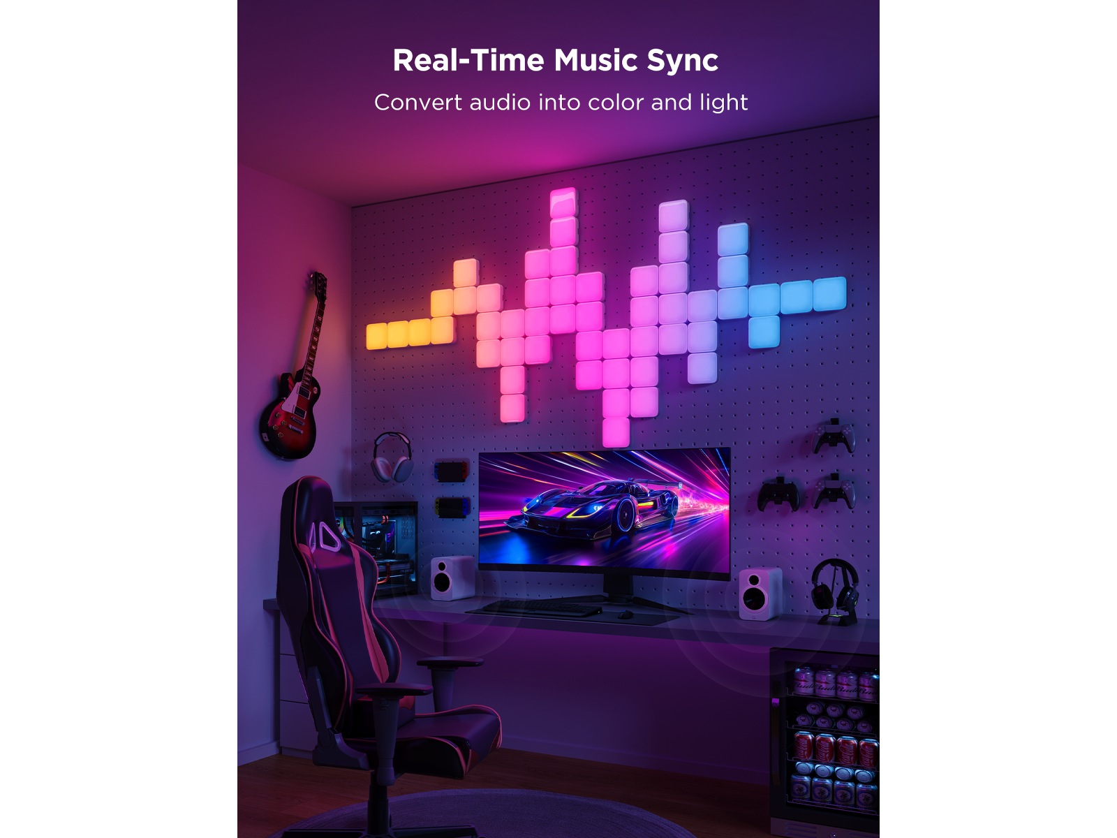 Govee Smart Mini Panel Lys Led strips & underholdning