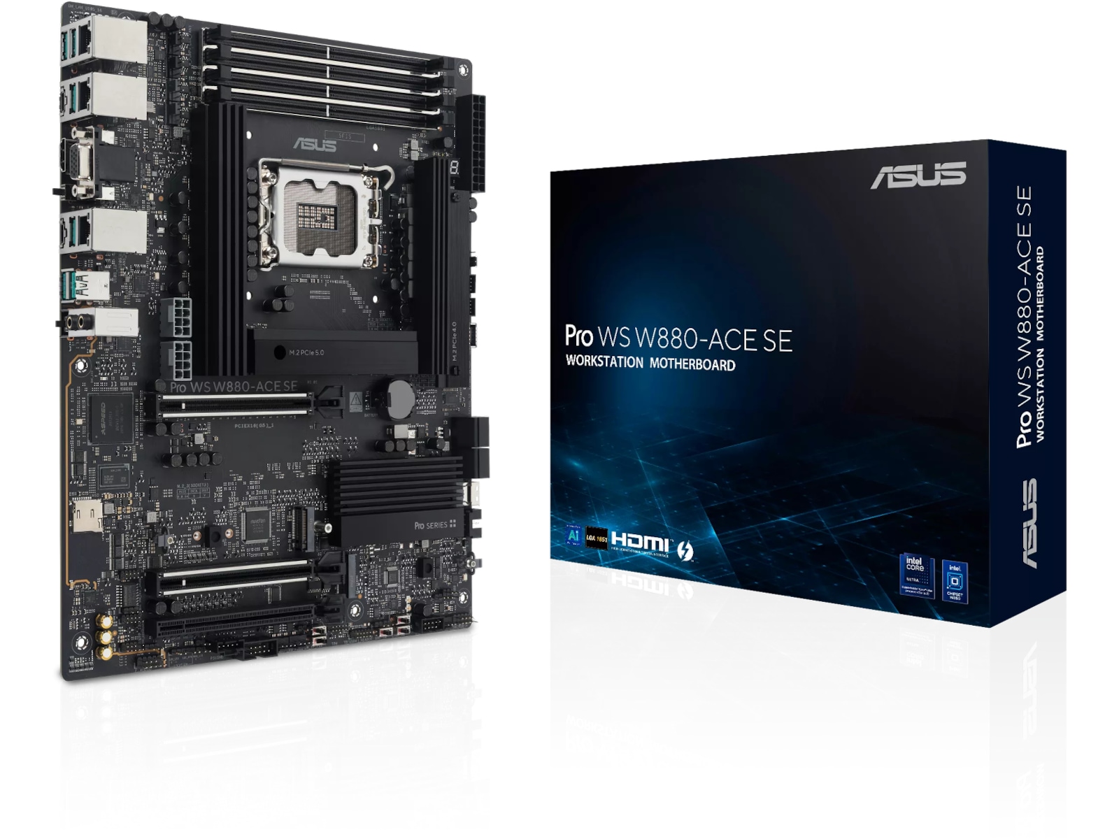 ASUS Pro WS W880-ACE SE Hovedkort Intel Socket