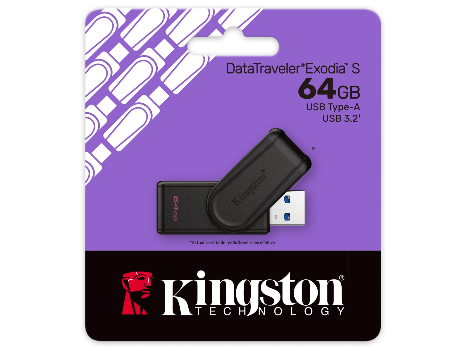 Kingston DataTraveler Exodia S USB Minnepenn 64GB Minnepenn / USB