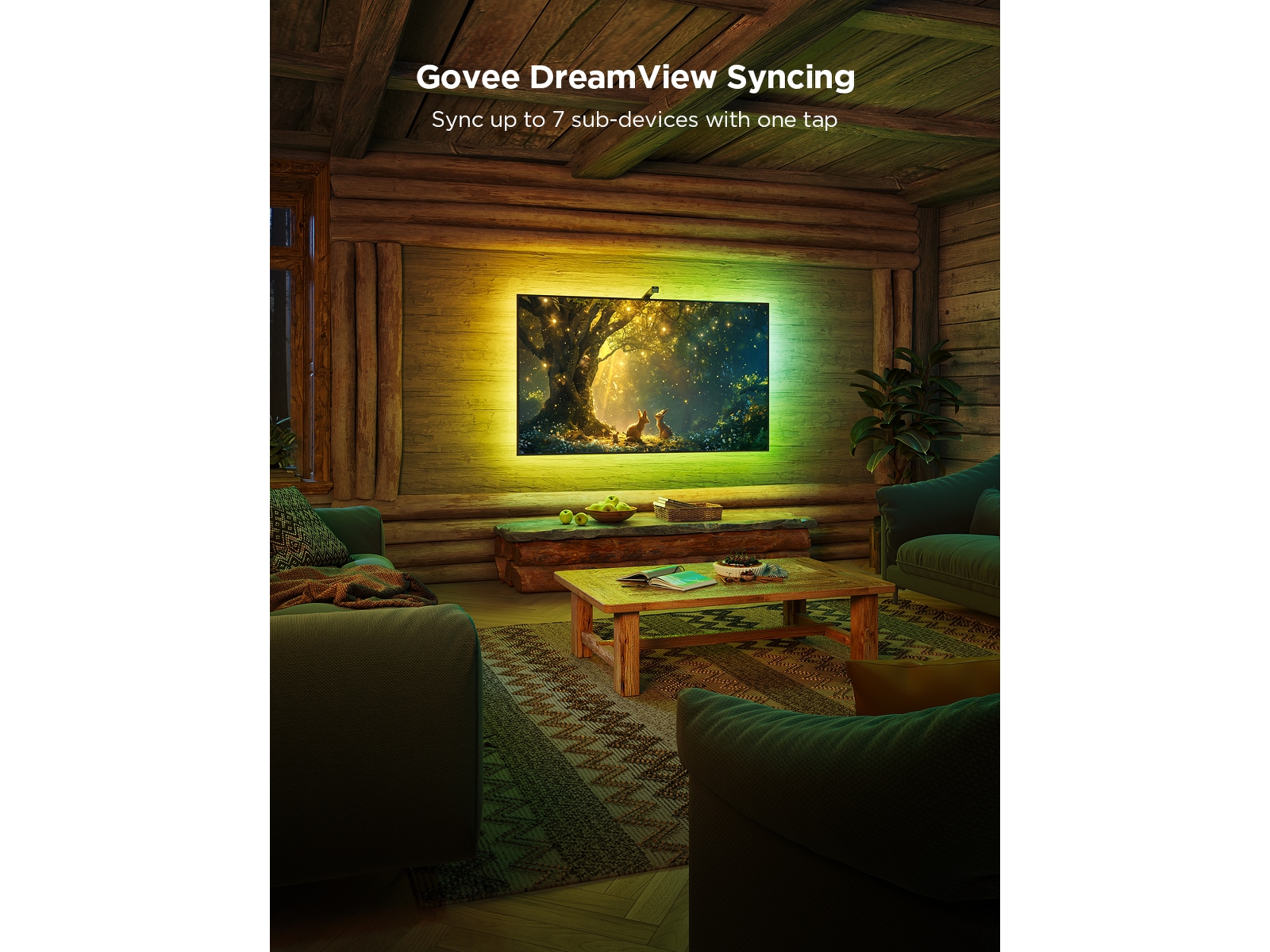 Govee TV Backlite 3 Lite Wild Robot (55-65") Led strips & underholdning