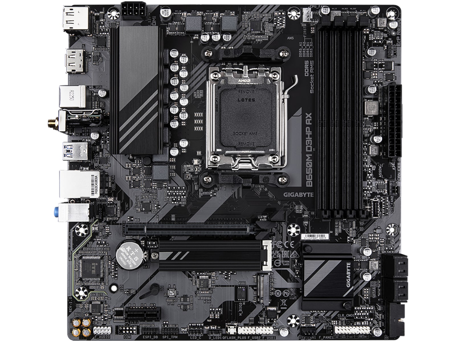 Gigabyte B650M D3HP AX Hovedkort AMD Socket