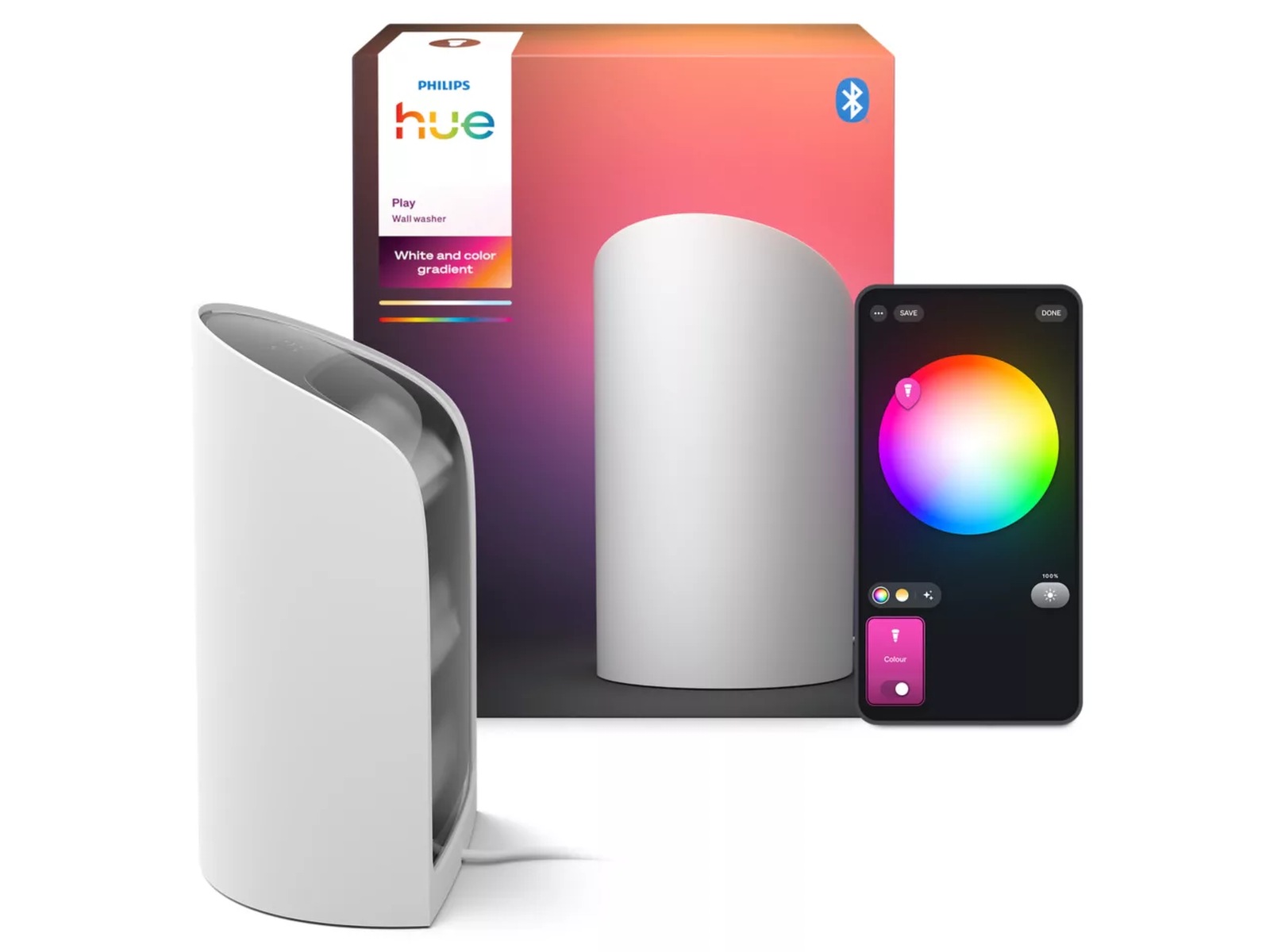 Philips Hue Play vegglys (hvit) -B-Grade Demo hjem & fritid