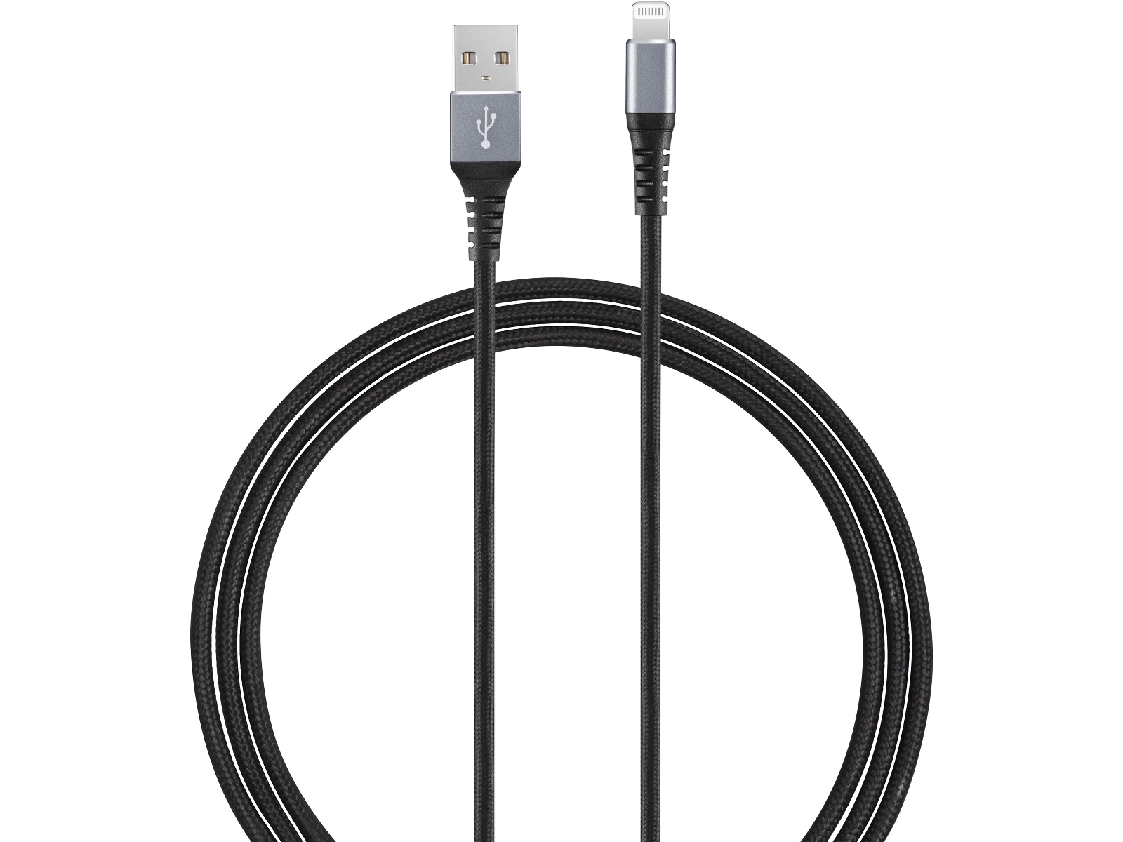 Andersson USB-A til lightning kabel 1,5m (sort) USB-kabler