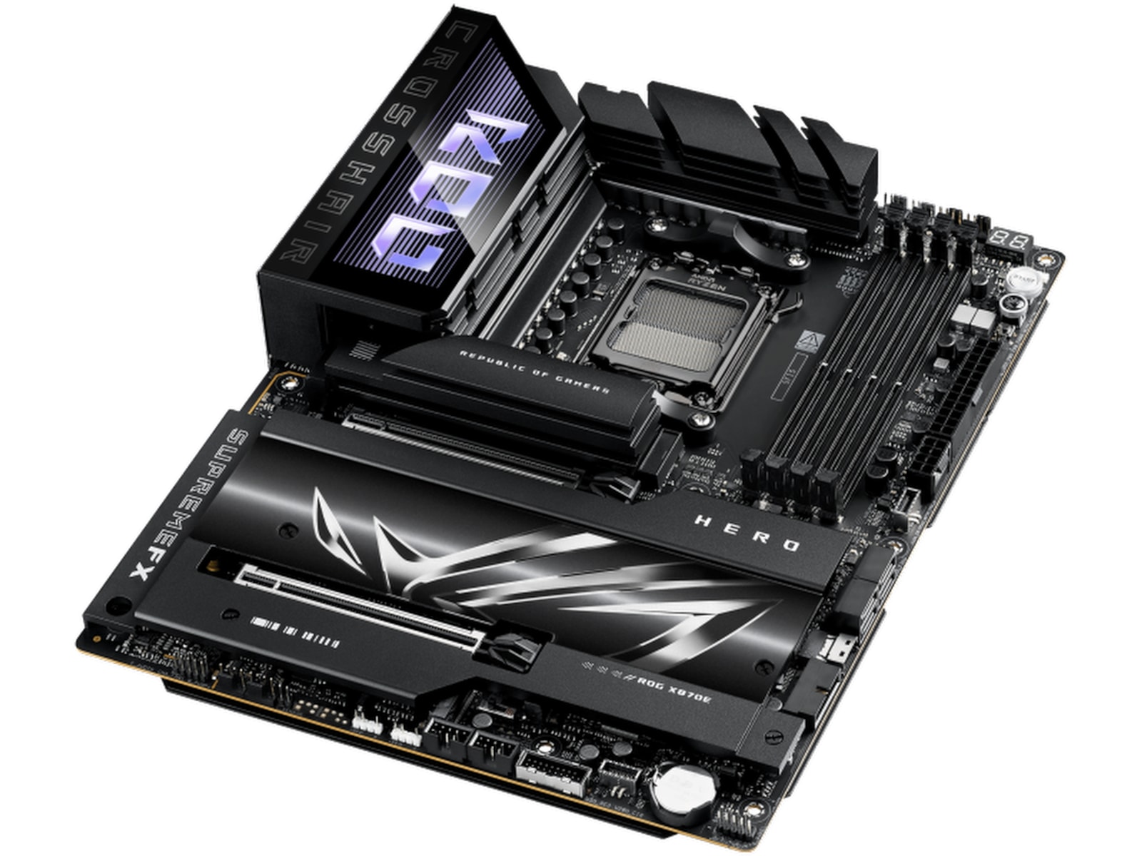 ASUS ROG Crosshair X870E Hero Hovedkort AMD Socket