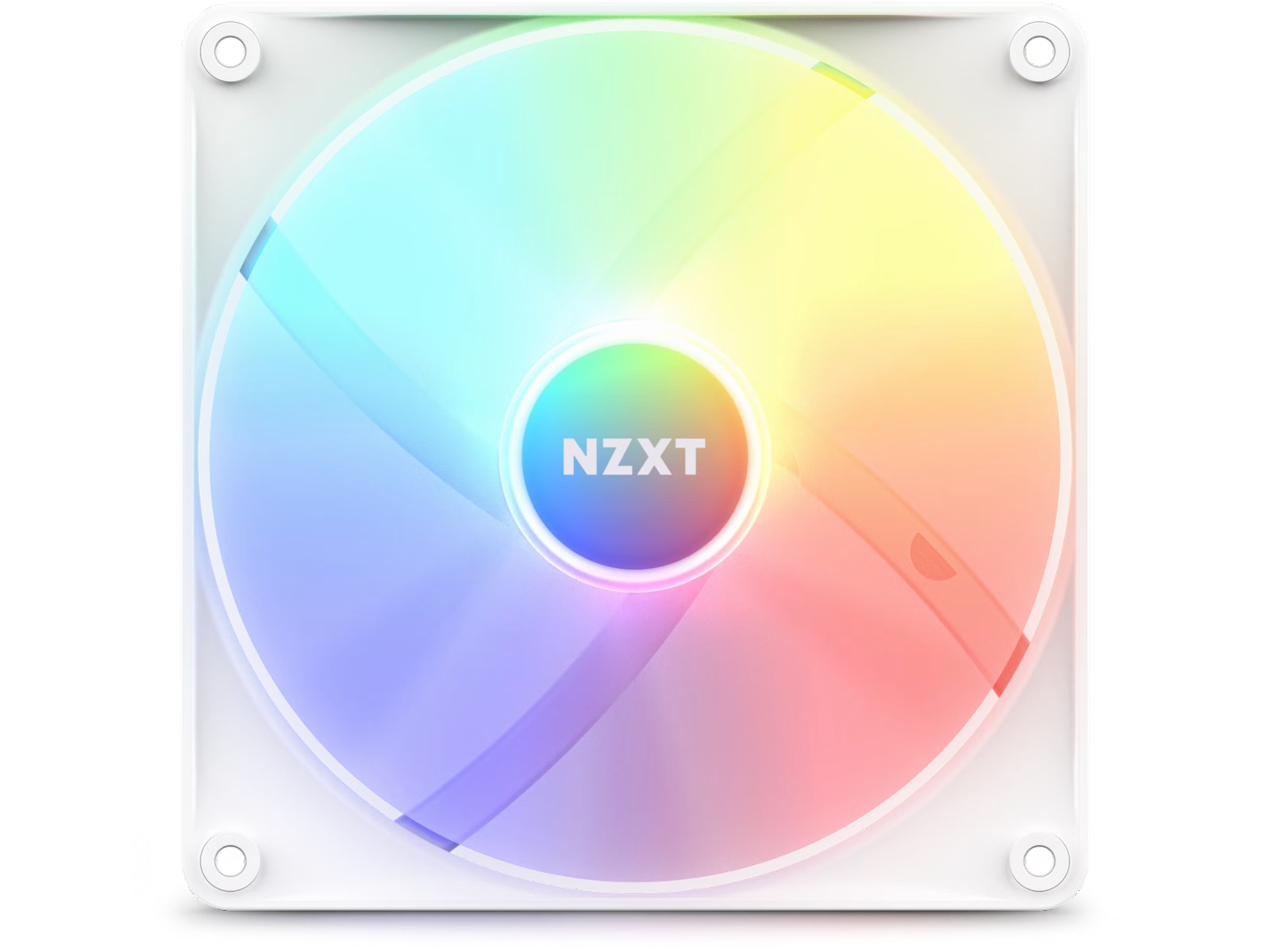NZXT F140 RGB Core Vifte (hvit) Vifter