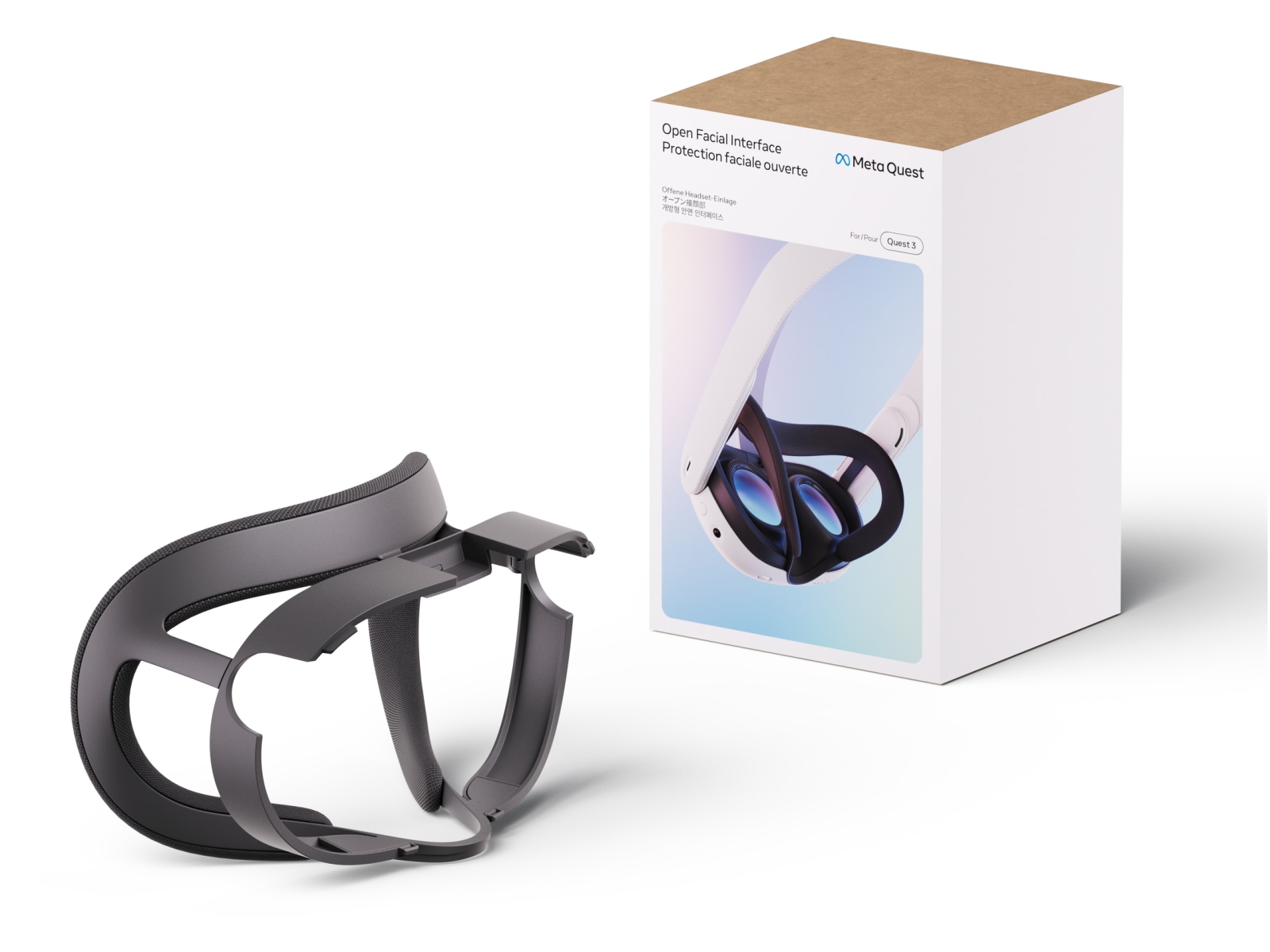 Meta Quest 3 åpen ansiktsflate VR-tilbehør