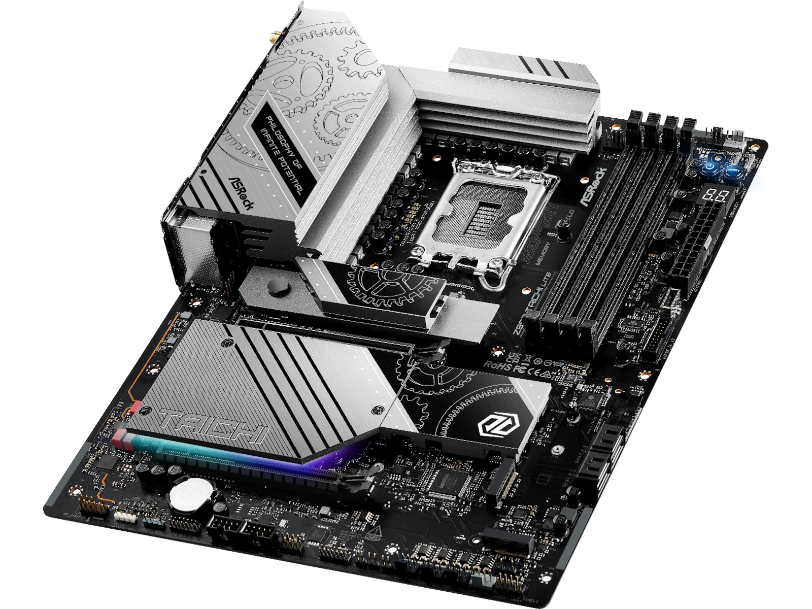ASRock Z890 TAICHI LITE Hovedkort Intel Socket