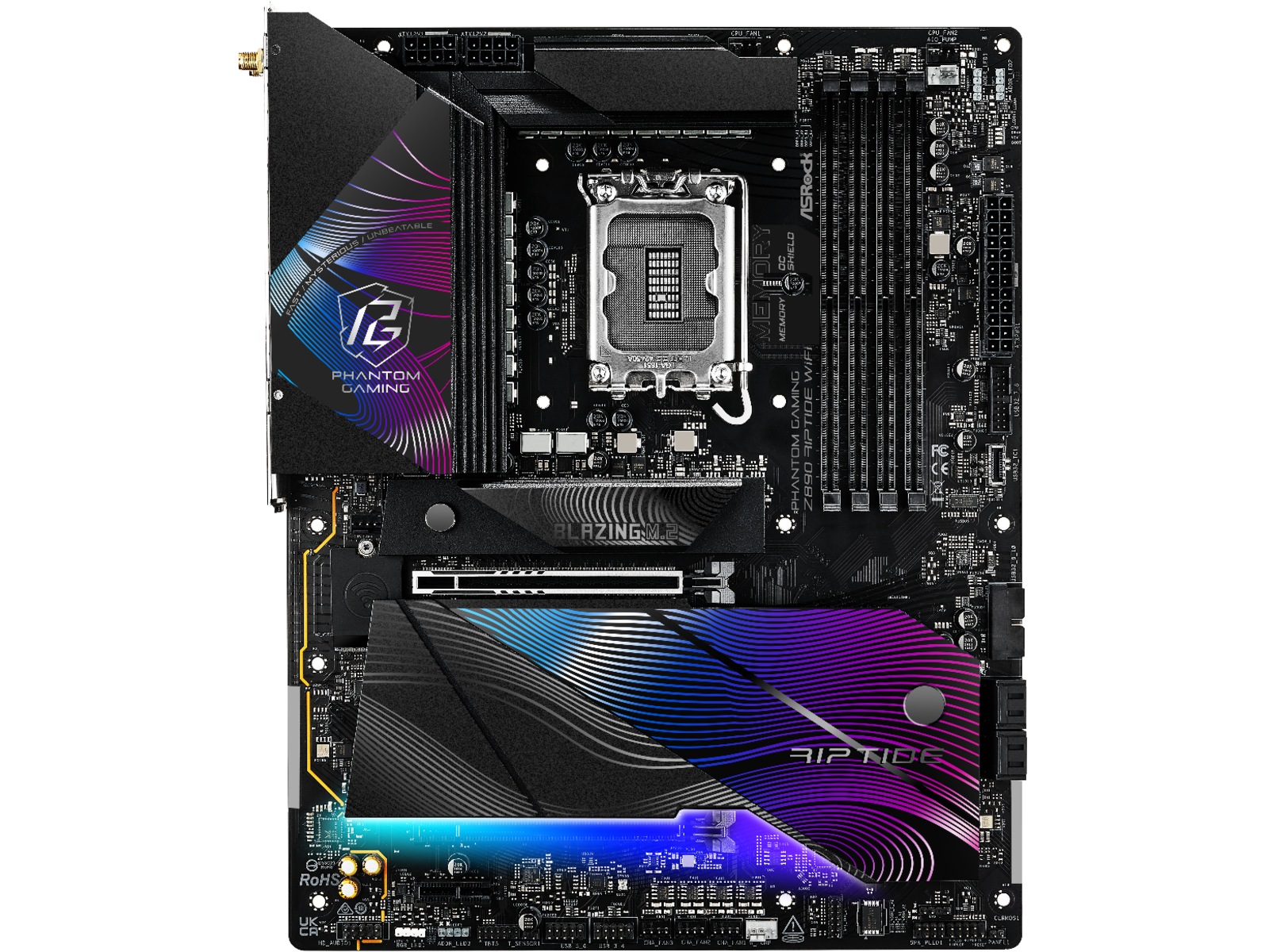 ASRock Z890 RIPTIDE WIFI Hovedkort Intel Socket