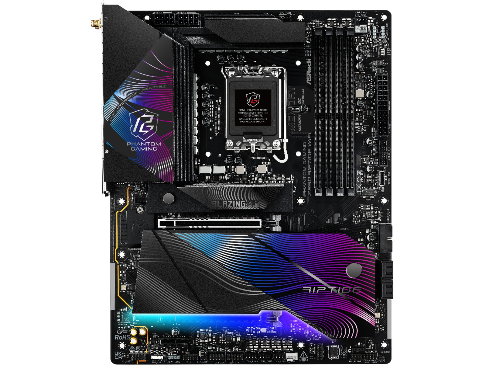 ASRock Z890 RIPTIDE WIFI Hovedkort Intel Socket