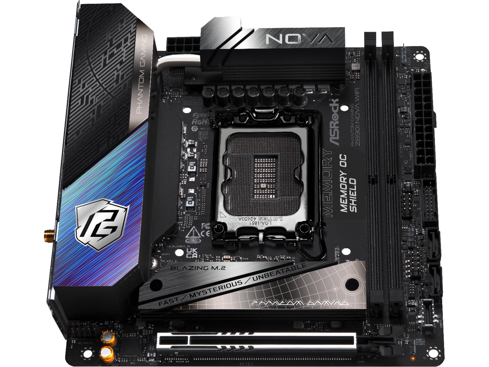 ASRock Z890I NOVA WIFI Hovedkort Intel Socket