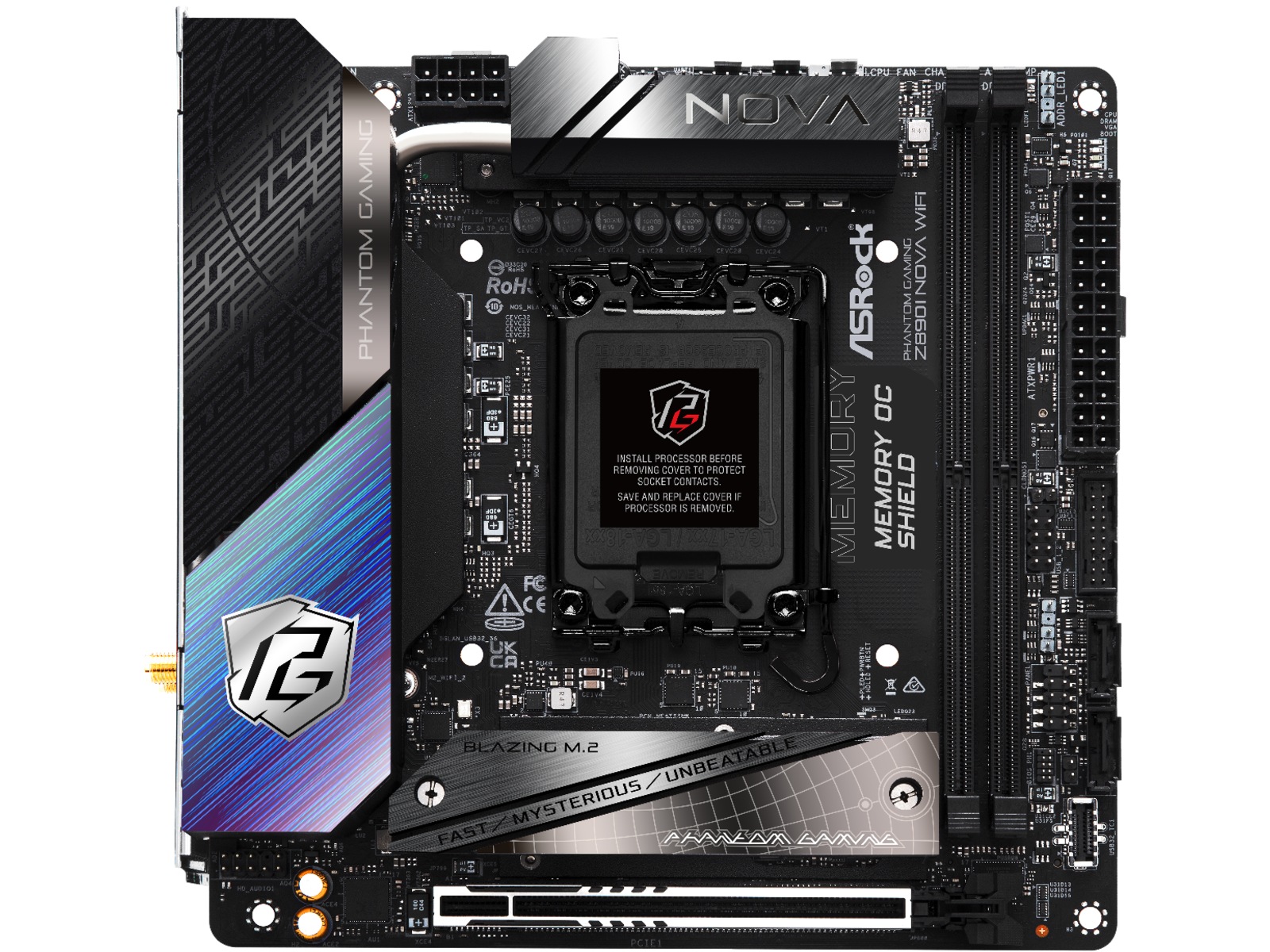 ASRock Z890I NOVA WIFI Hovedkort Intel Socket