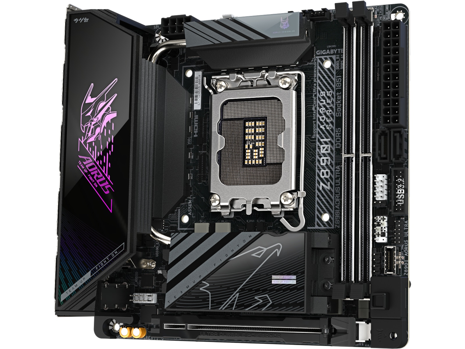 GIGABYTE Z890I AORUS ULTRA Hovedkort Intel Socket