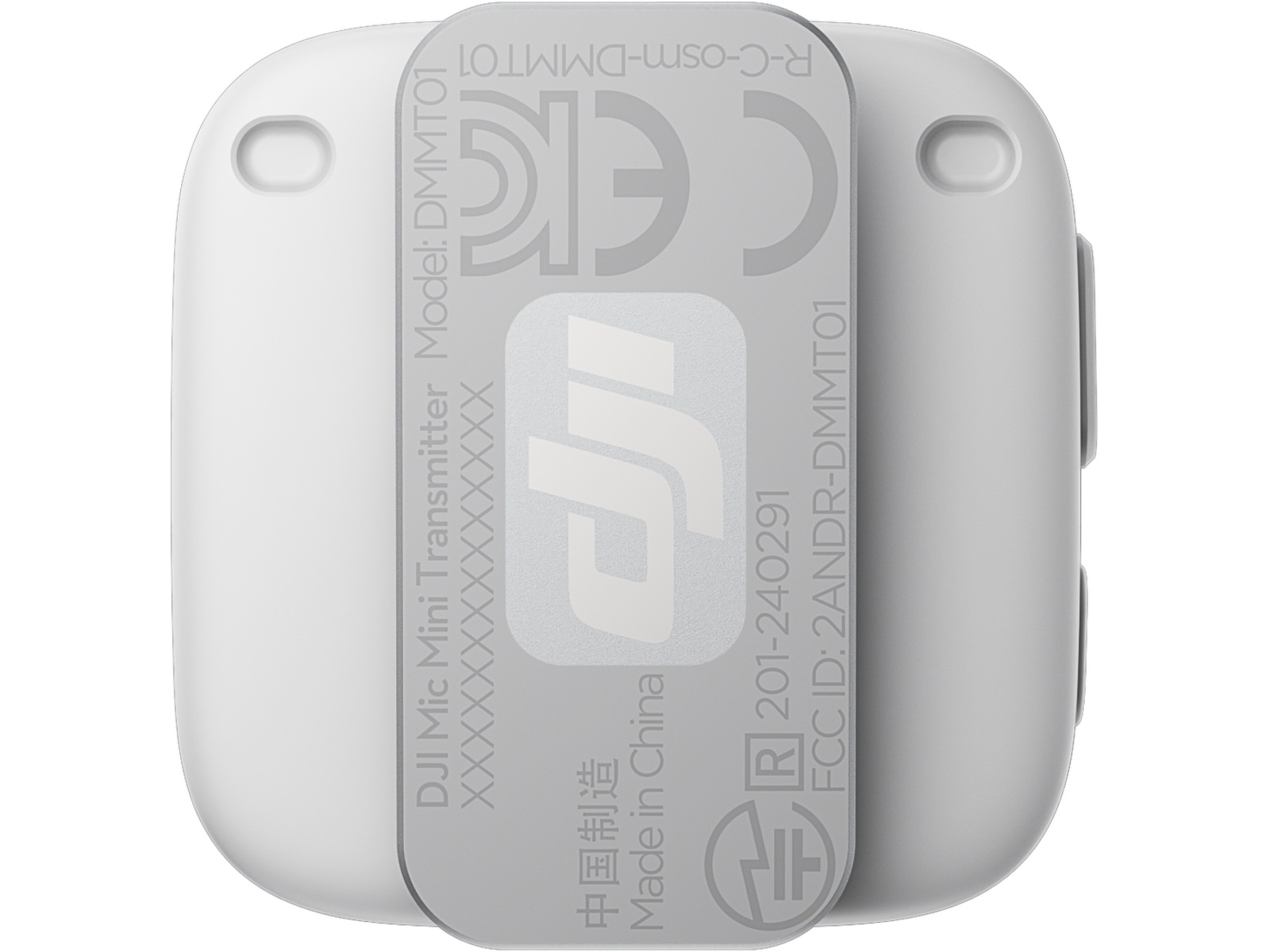DJI Mic Mini sender (Arctic White) Streaming tilbehør