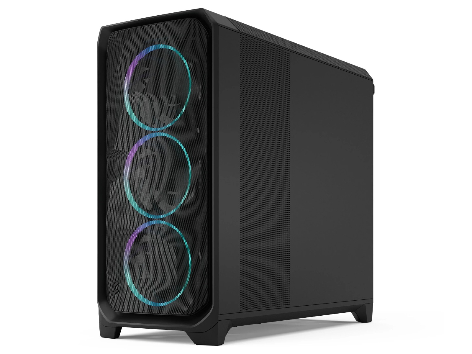 Fractal Meshify 3 XL RGB TG Light Tint Mid Tower (sort) Midi tower