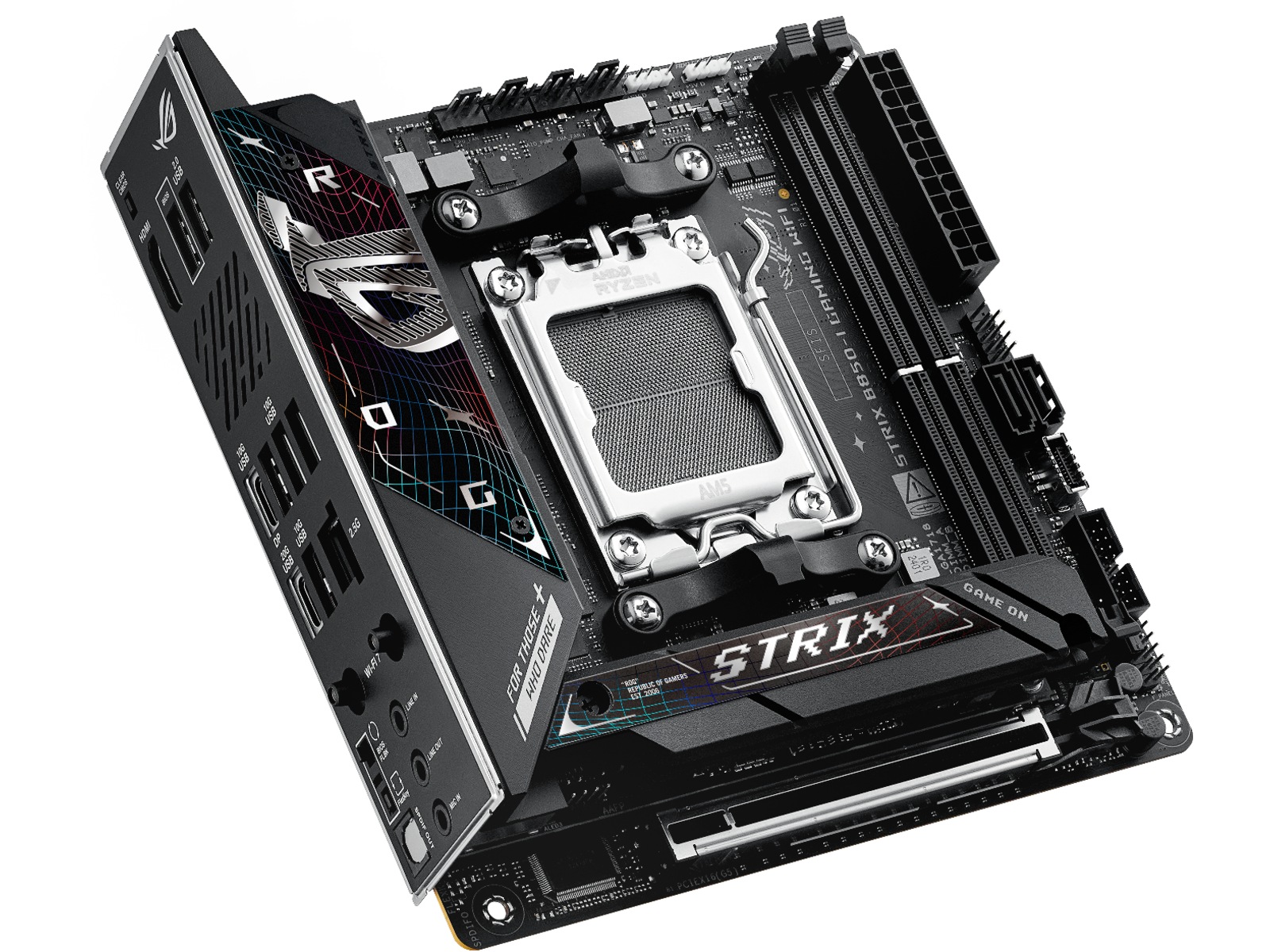 ASUS ROG STRIX B850-I GAMING WIFI Hovedkort AMD Socket