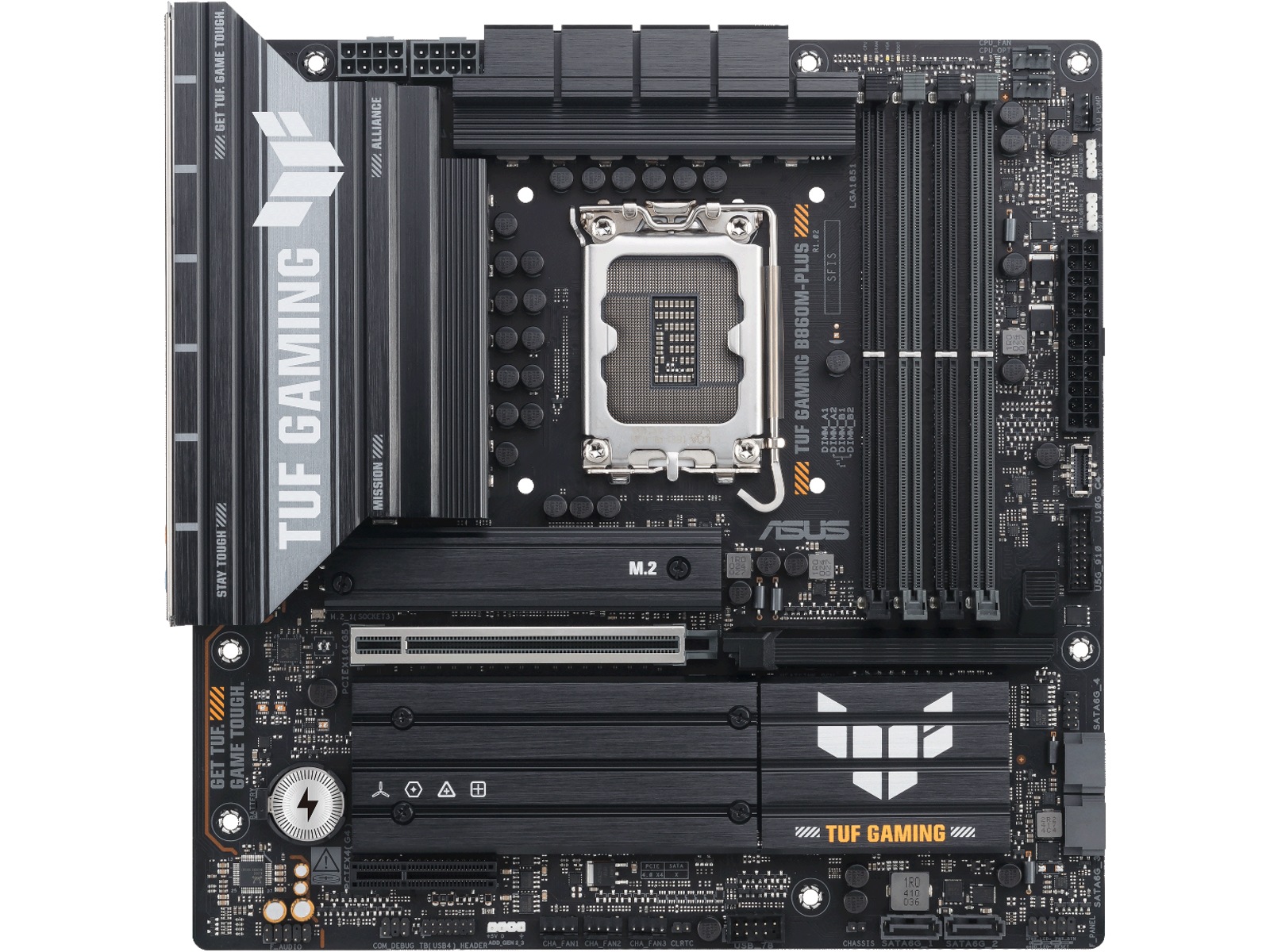 ASUS TUF GAMING B860M-PLUS Hovedkort Intel Socket