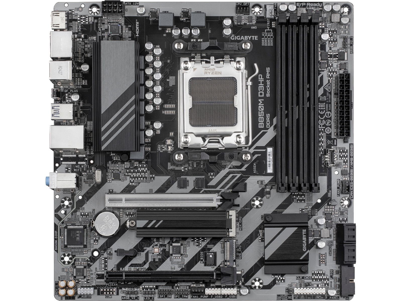 Gigabyte B850M D3HP Hovedkort AMD Socket