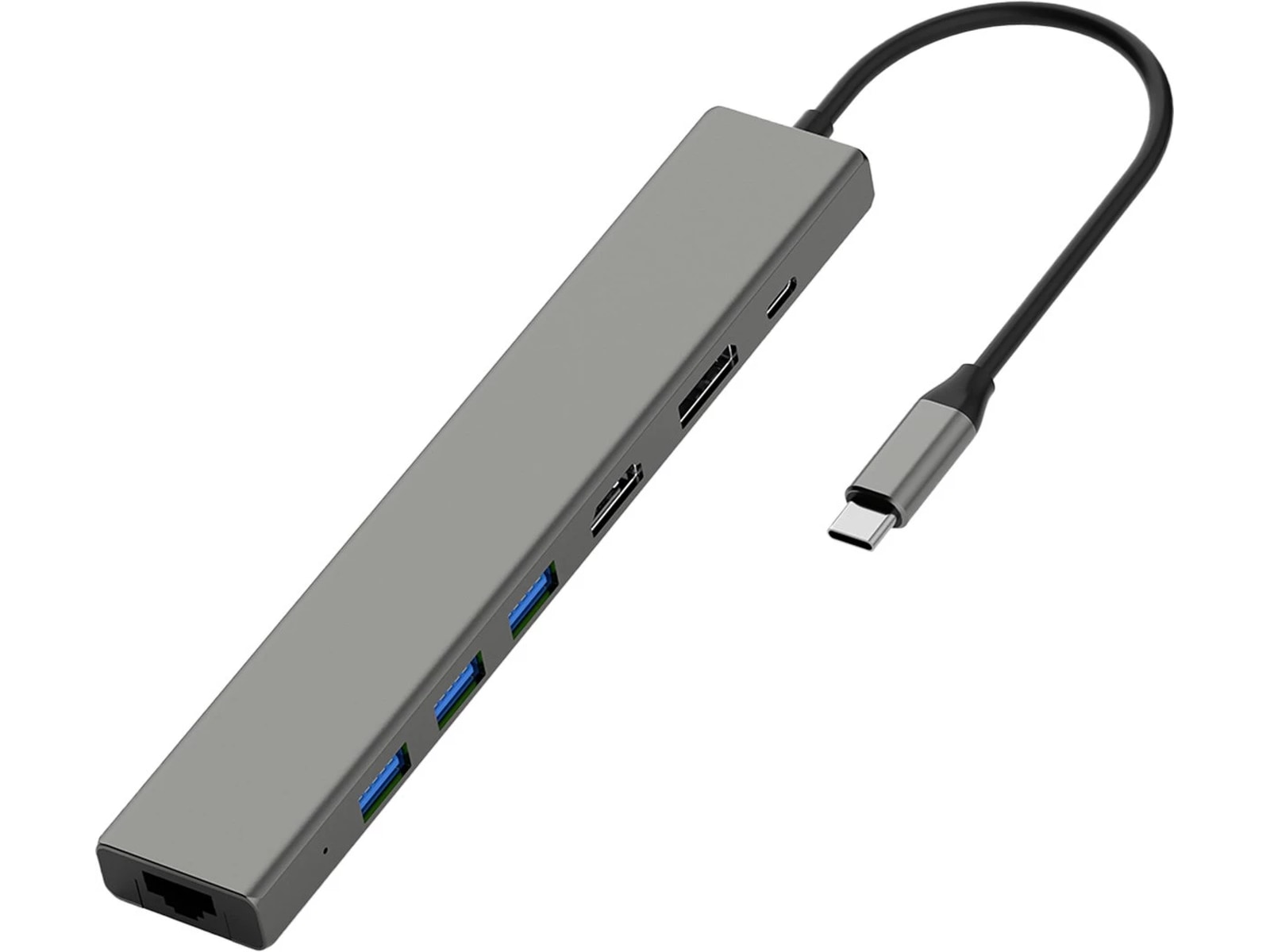 Andersson USB-H3410 7-i-1 usb hub Dockingstasjon & USB-HUB