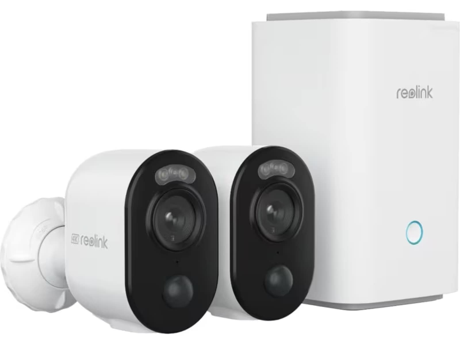 Reolink Home Hub med 2x Argus 3 Ultra 4K-kamera Overvåkningskameraer
