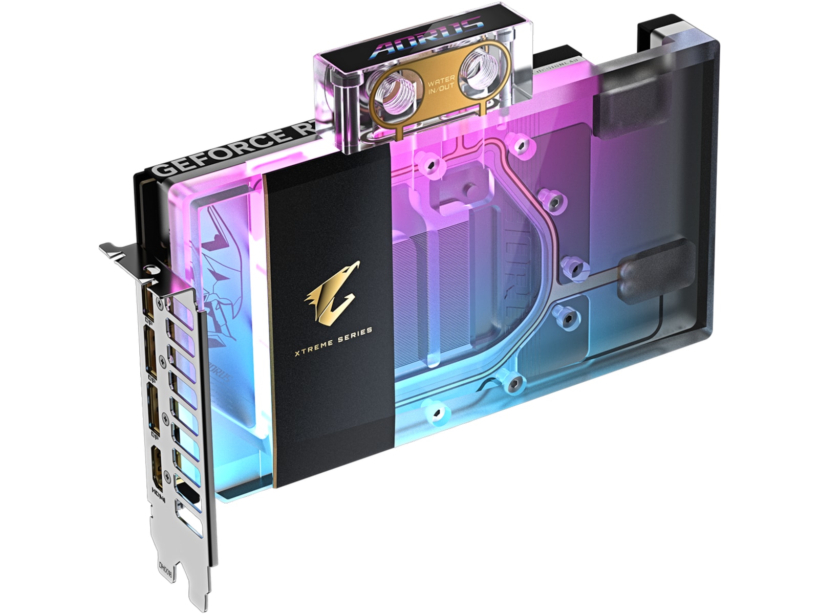 Gigabyte Aorus GeForce RTX 5080 XTREME WATERFORCE WB Skjermkort