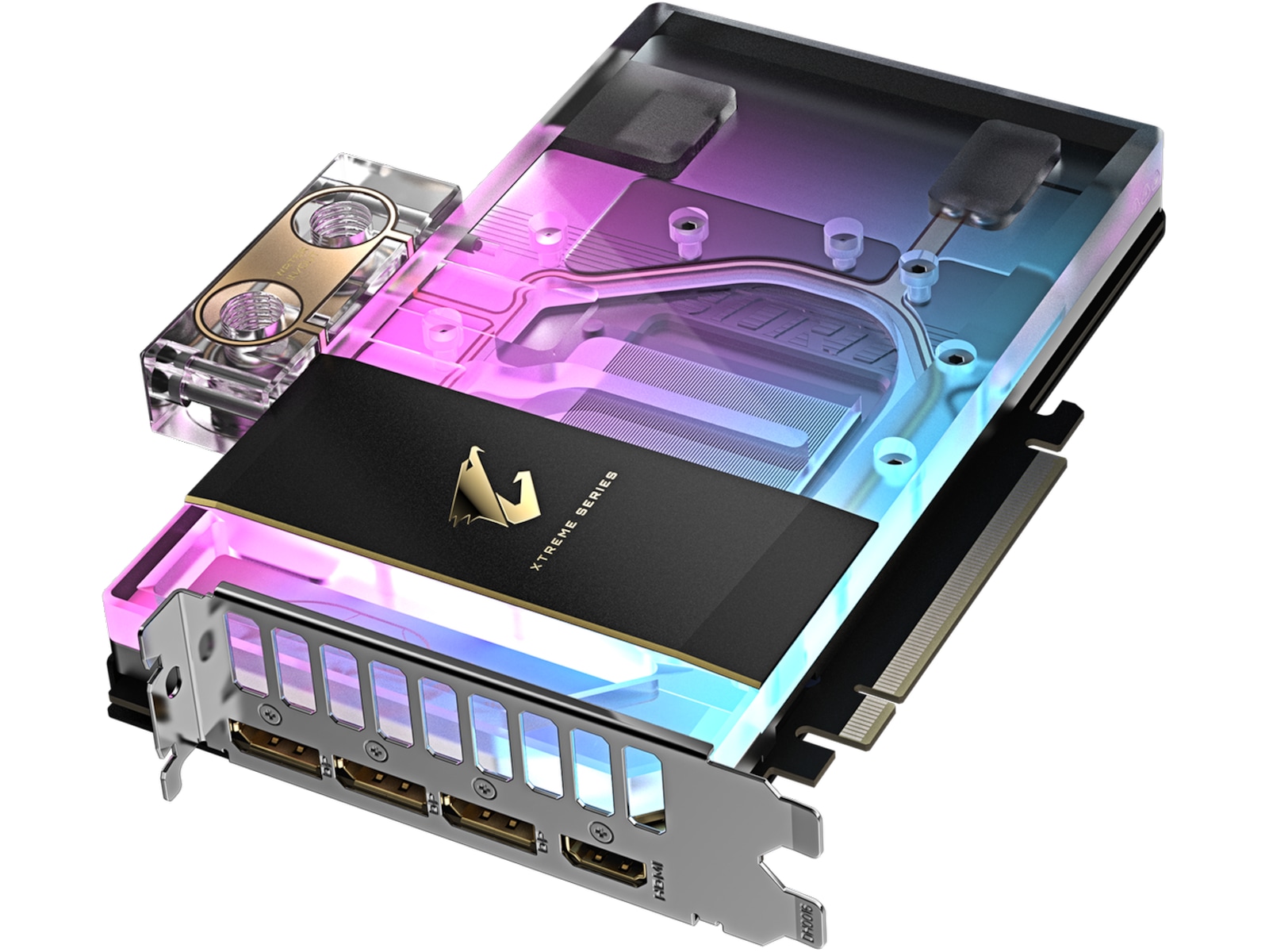 Gigabyte Aorus GeForce RTX 5080 XTREME WATERFORCE WB Skjermkort