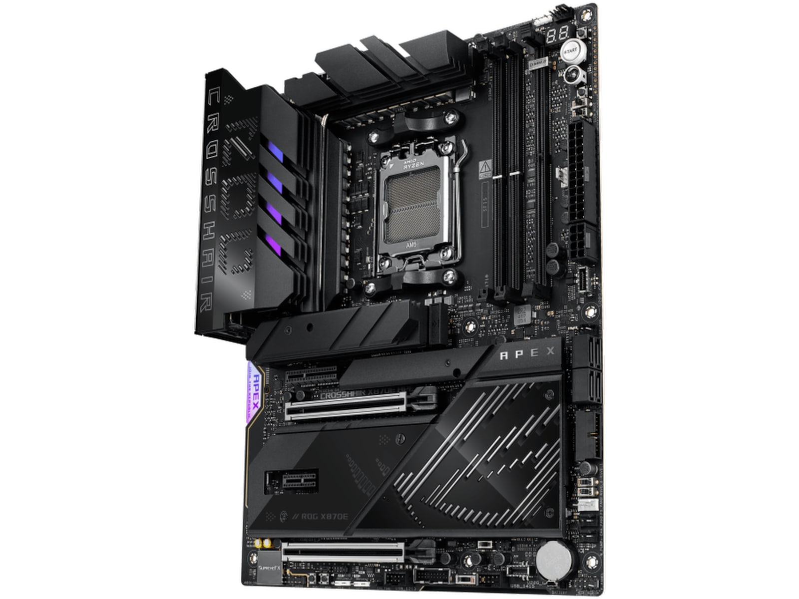 ASUS ROG CROSSHAIR X870E APEX Hovedkort AMD Socket