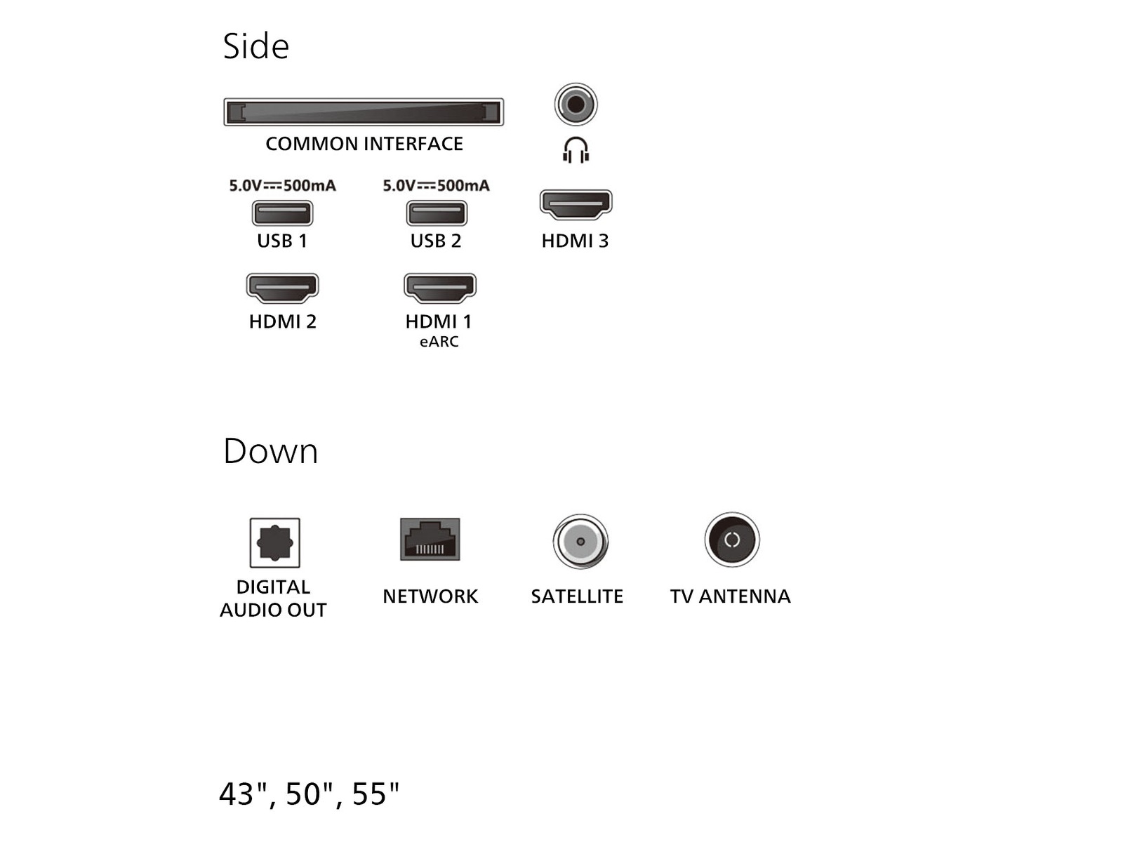 Philips 43" PUS7000/12 4K LED Smart TV (2025) 20 - 49 tommer TV