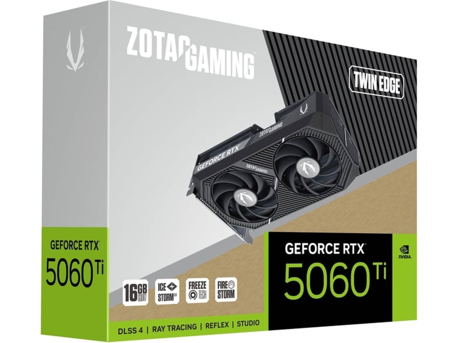 Zotac Gaming GeForce RTX 5060 Ti Twin Edge Skjermkort