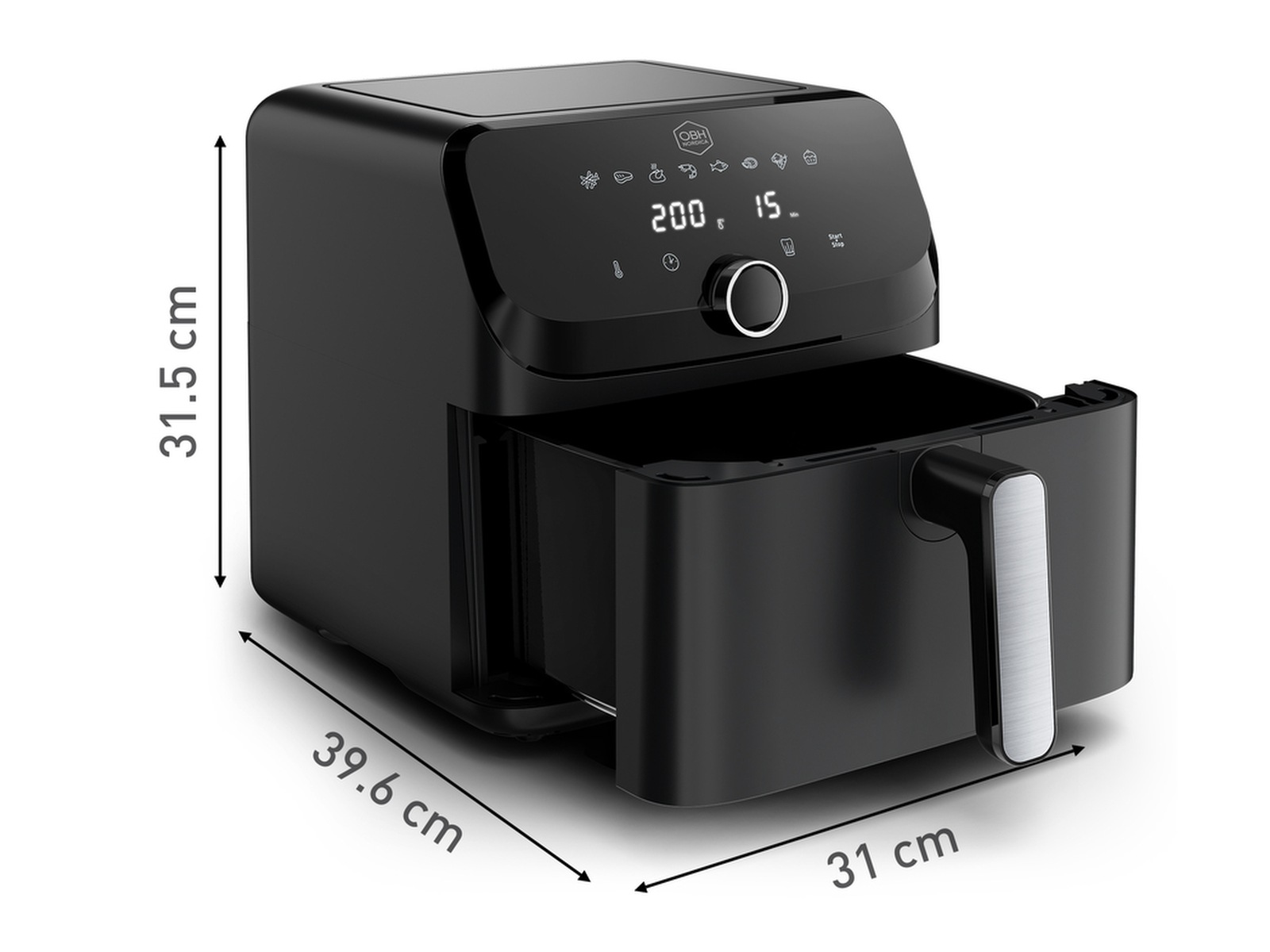 OBH Nordica Easy Fry Mega Airfryer AG8558N0 Airfryer