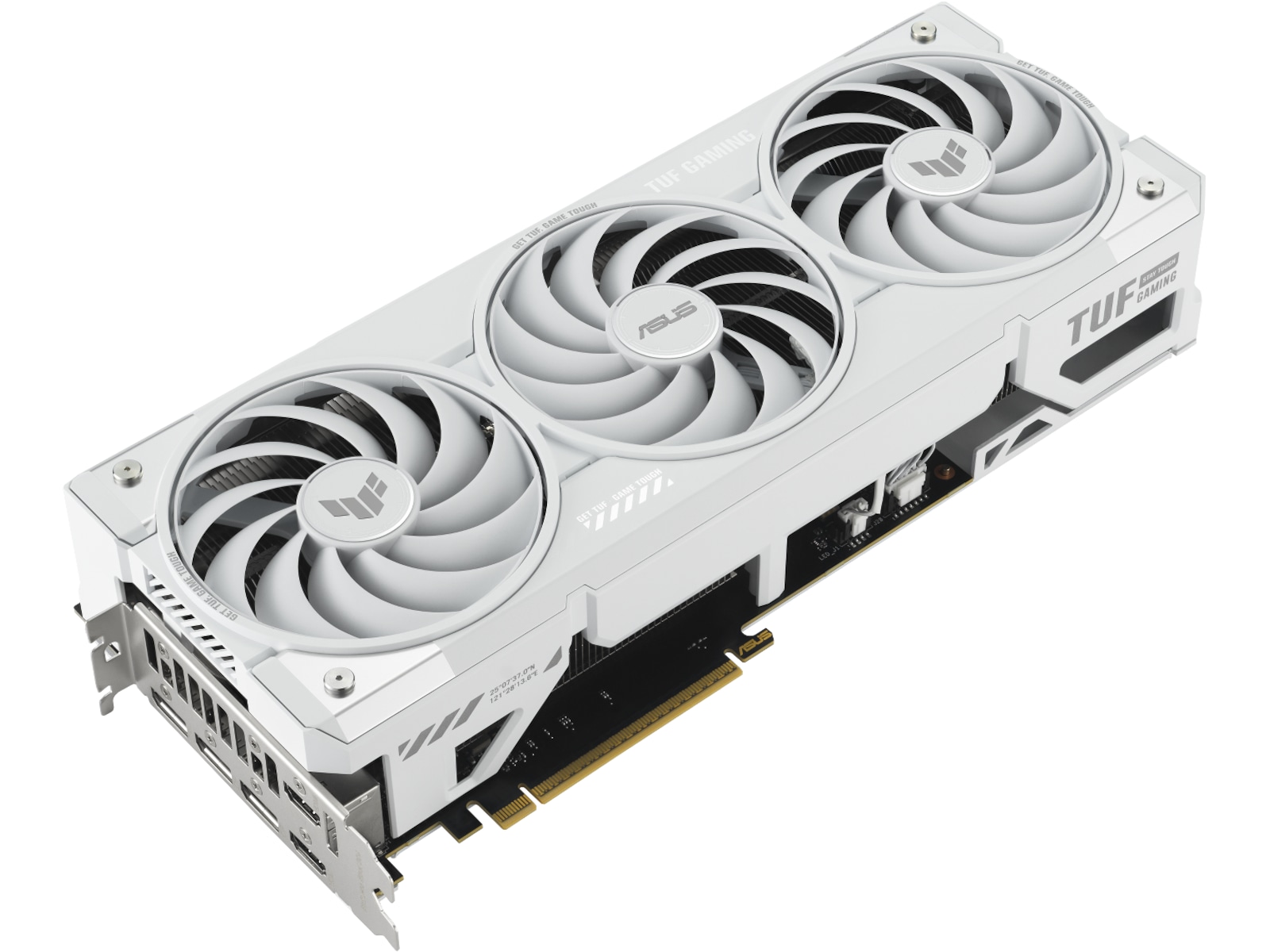 Asus TUF Gaming GeForce RTX 5070 Ti OC (hvit) Skjermkort