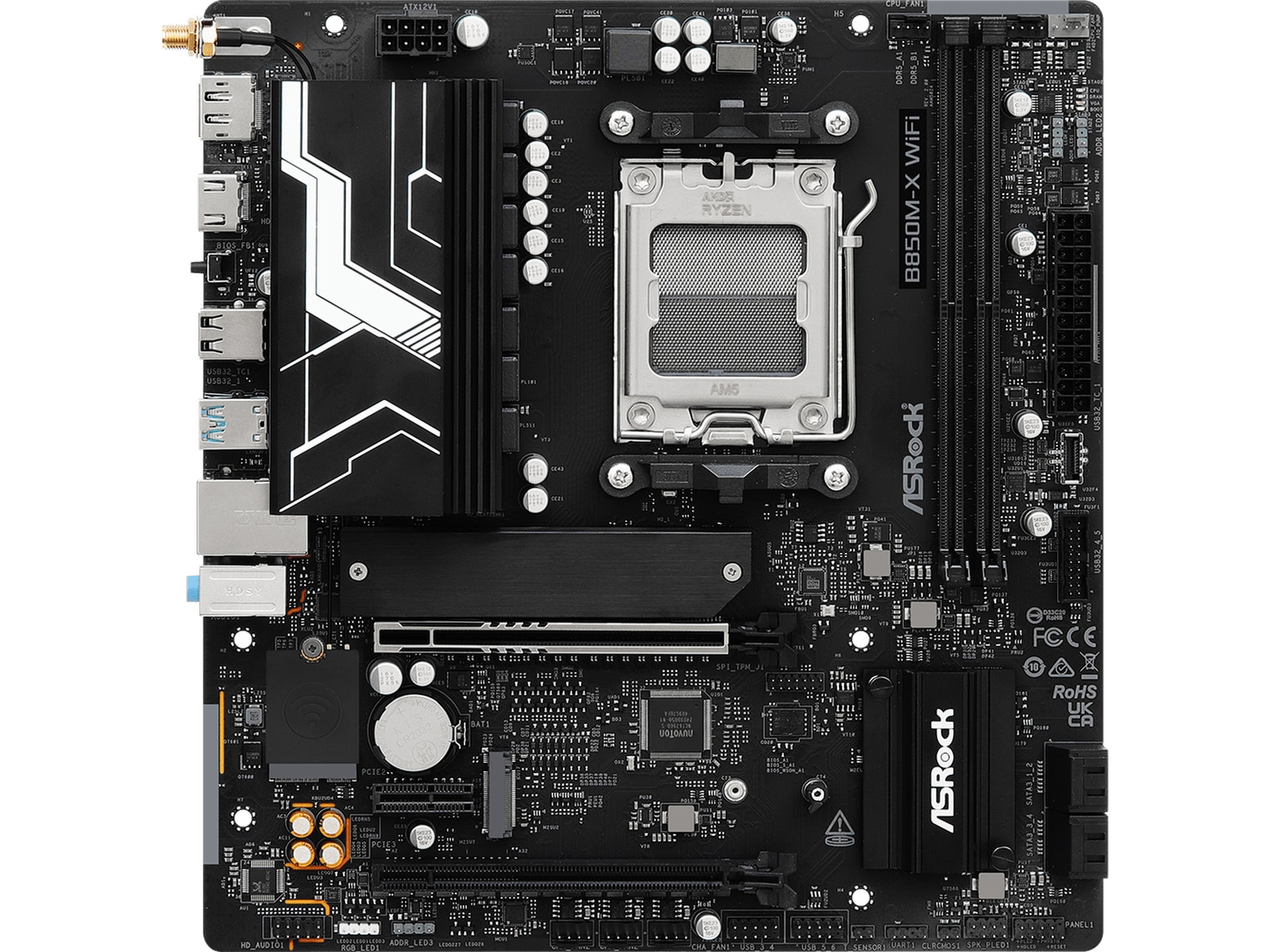 ASRock B850M-X WIFI R2.0 Hovedkort AMD Socket