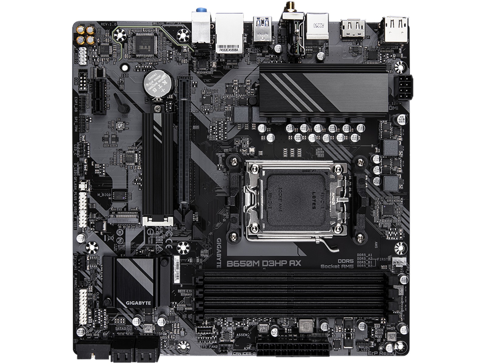 Gigabyte B650M D3HP AX Hovedkort AMD Socket