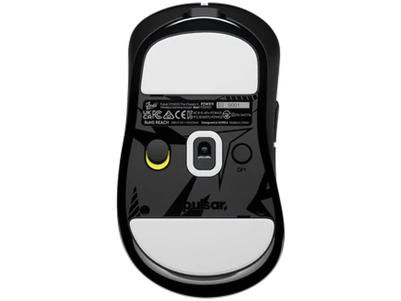 Pulsar ZywOo the Chosen Mini Trådløs Gamingmus (sort) Gamingmus