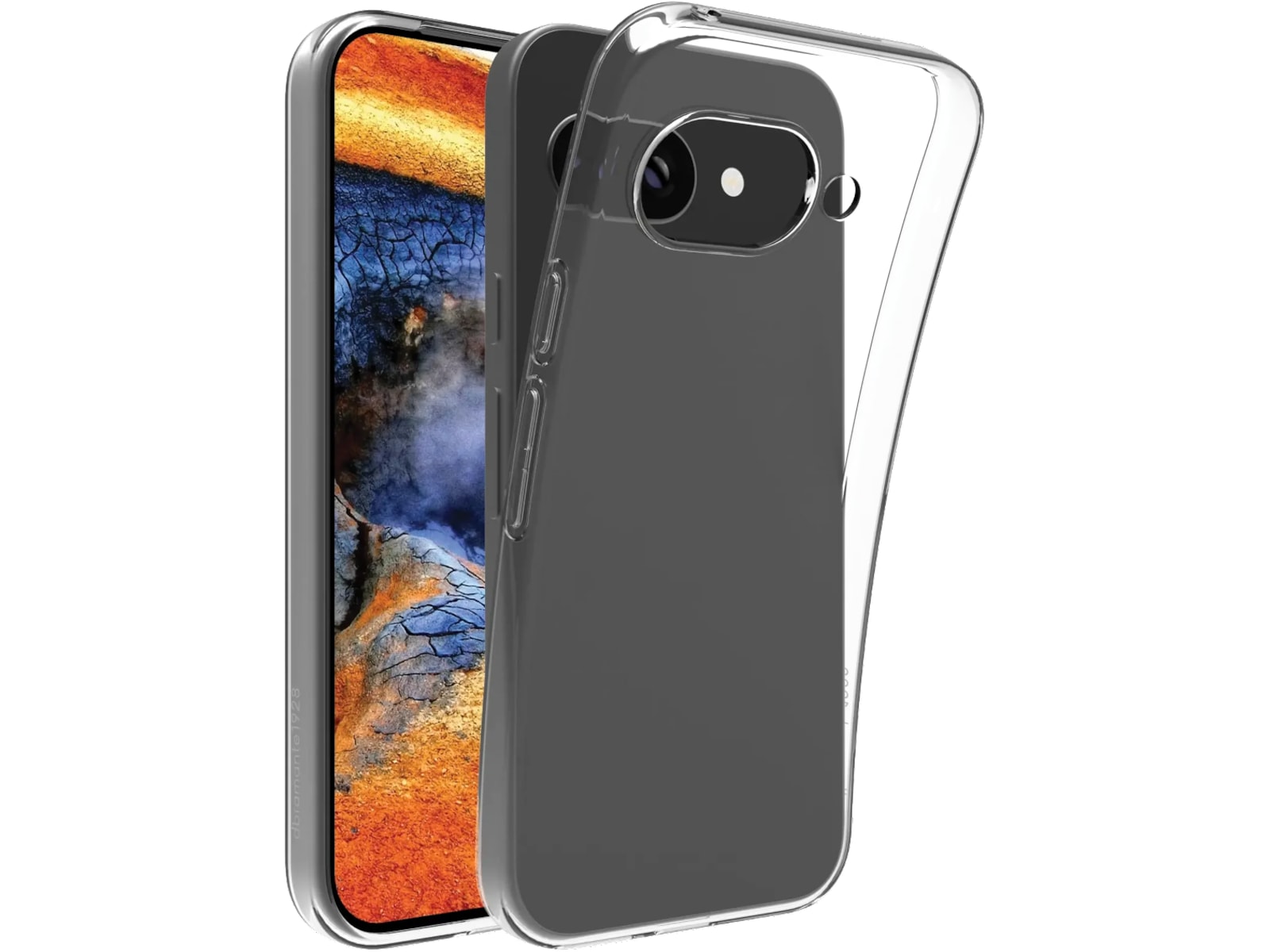 dbramante1928 Pixel 9a Greenland Deksel (gjennomsiktig) Mobildeksel