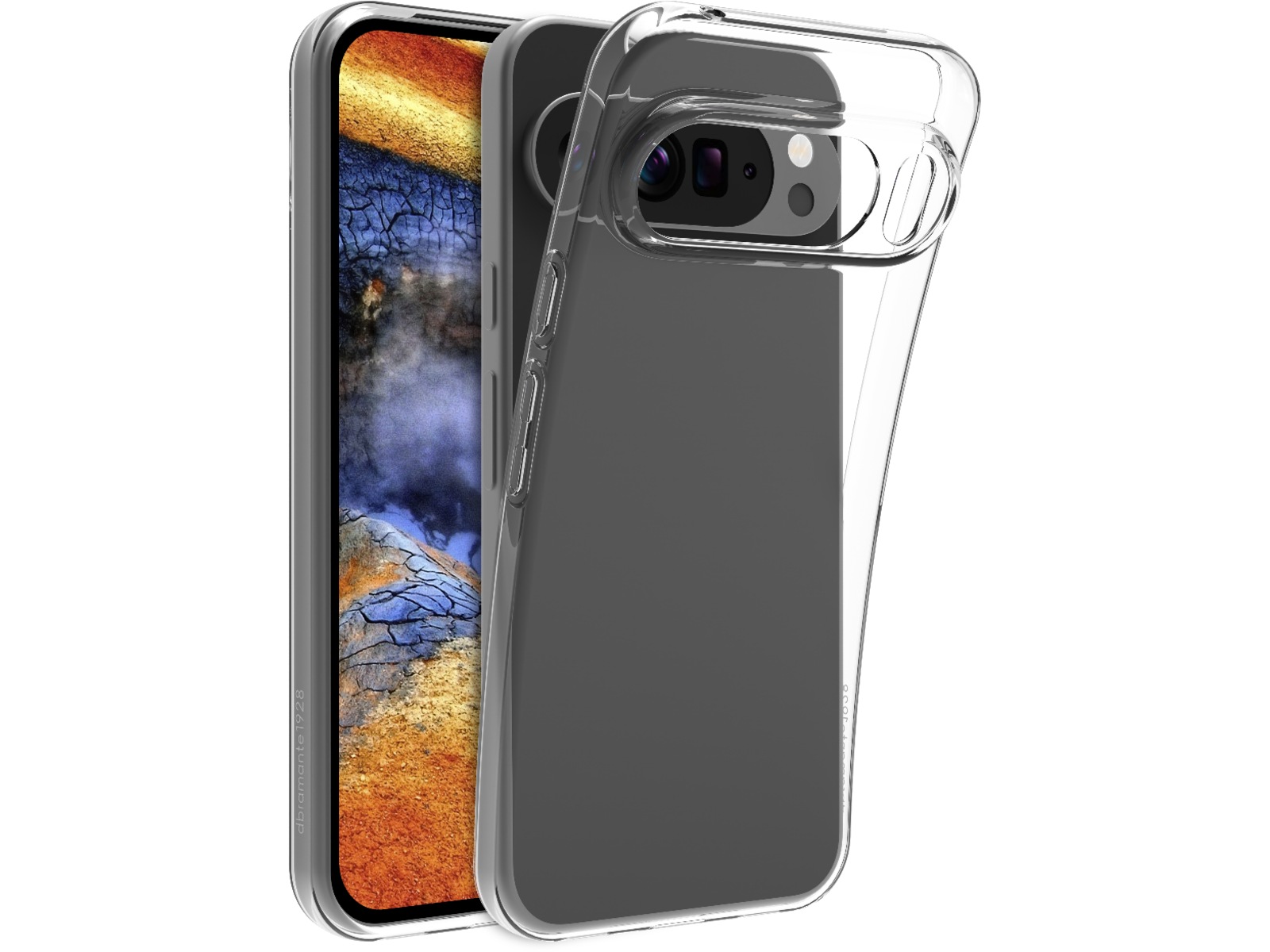 dbramante1928 Pixel 10 Pro XL Greenland Deksel (gjennomsiktig) Mobildeksel