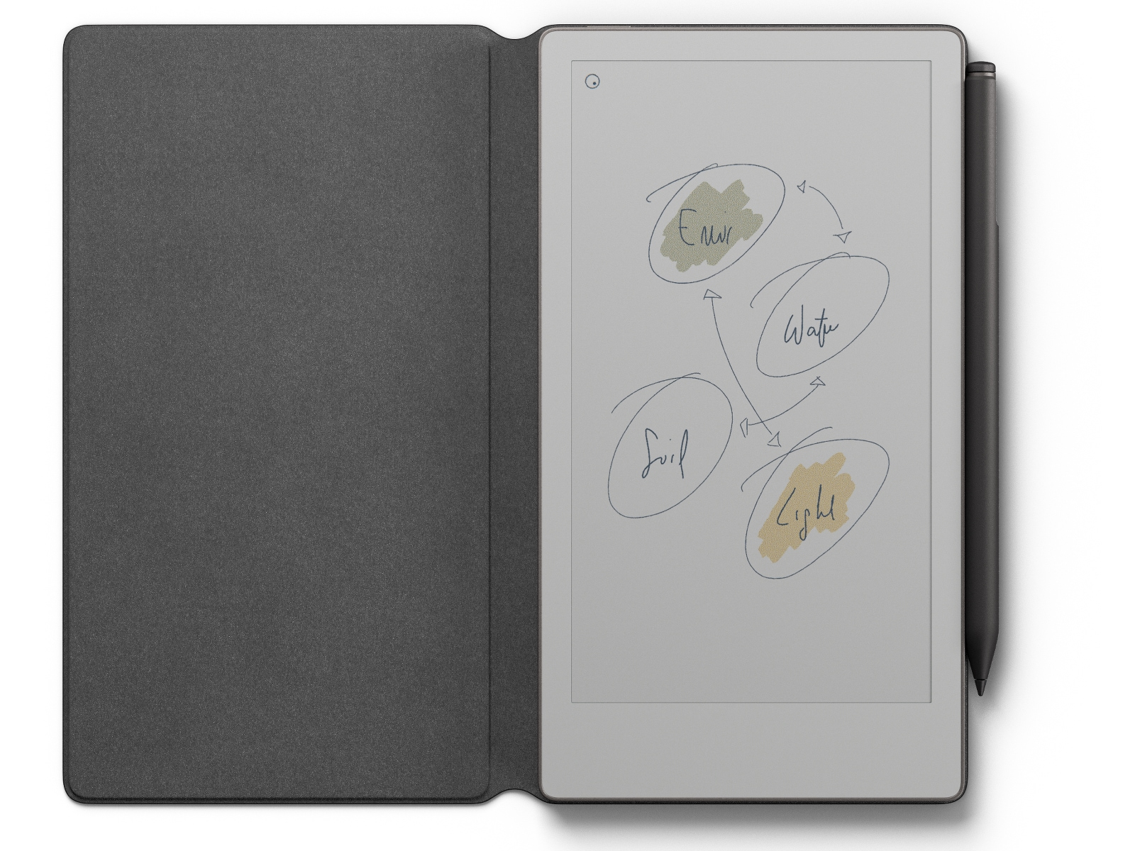 reMarkable Paper Pro Move 7.3" inkl. Marker Plus & Book Folio (basalt) Digitale notatblokker & tilbehør