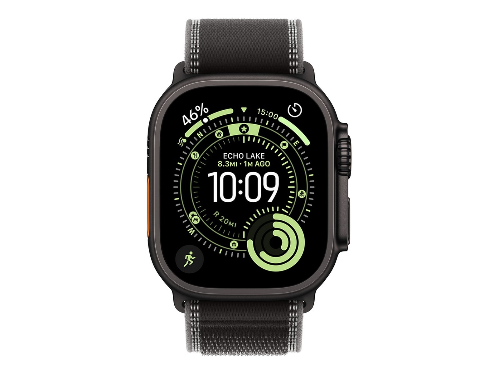 Apple Watch Ultra 3 49mm GPS + LTE Titan (sort) Smartklokker