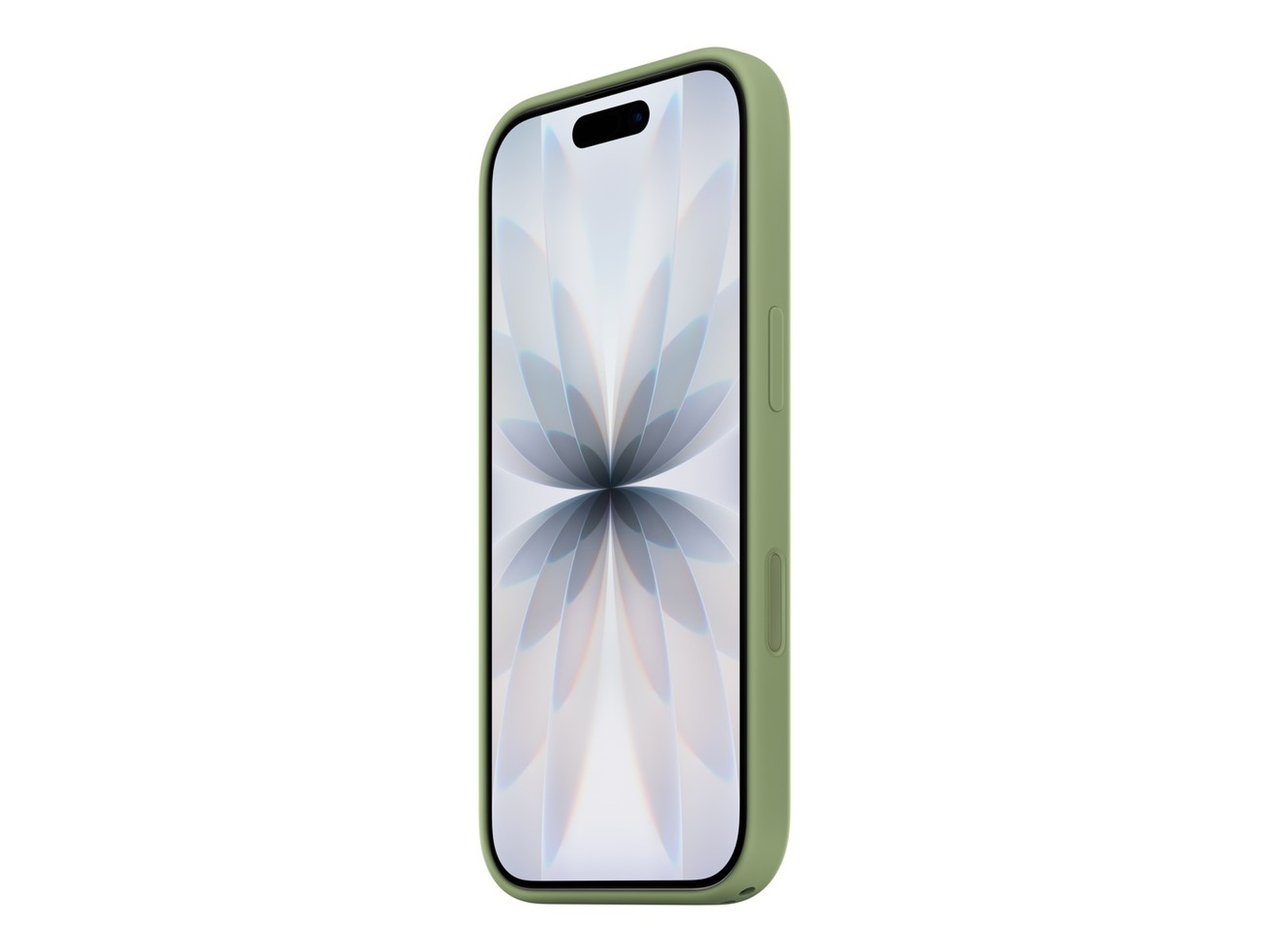 Apple iPhone 17 silikondeksel (lys mosegrønn) Mobildeksel