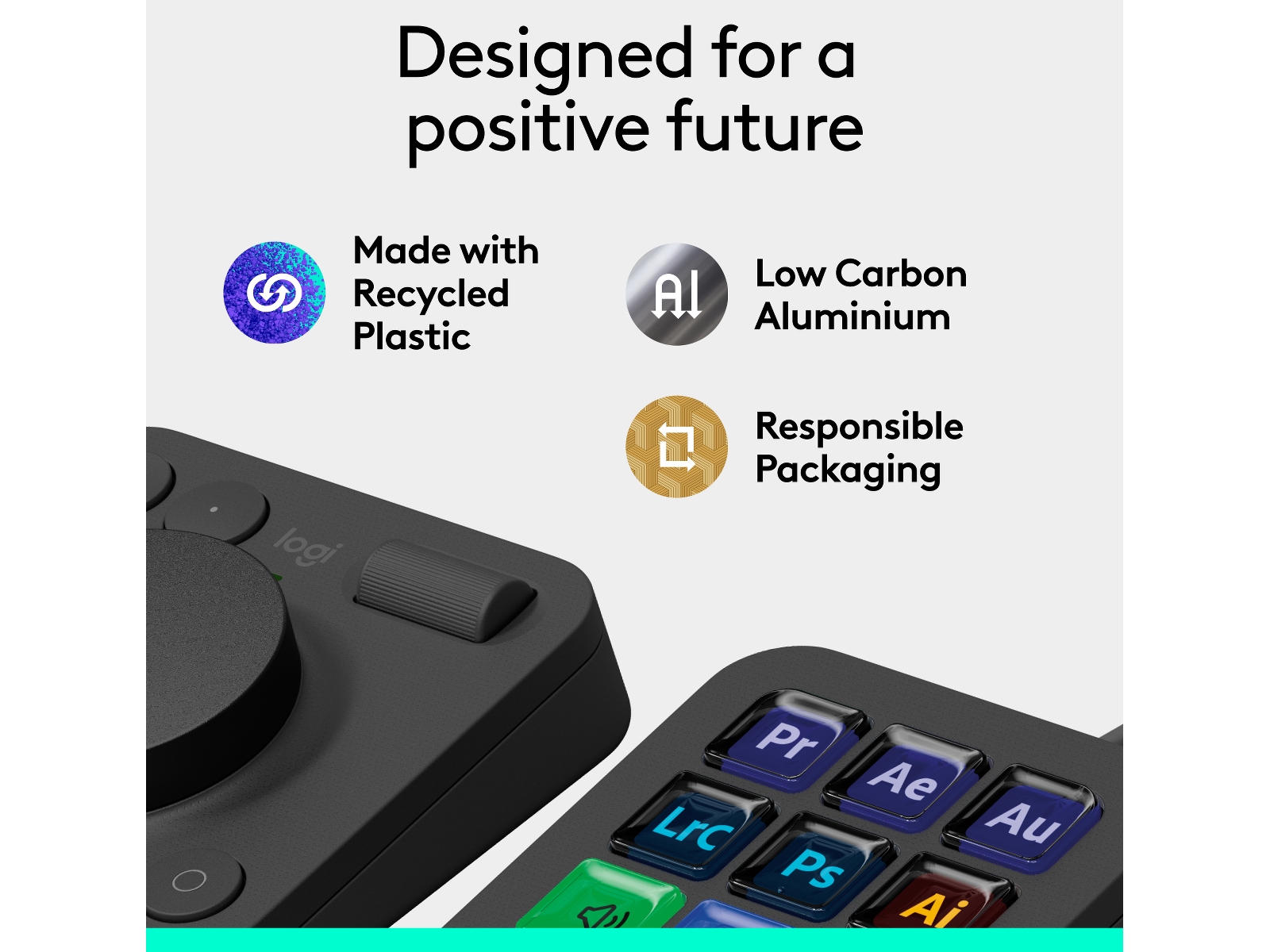 Logitech MX Creative Console (sort) Tastatur