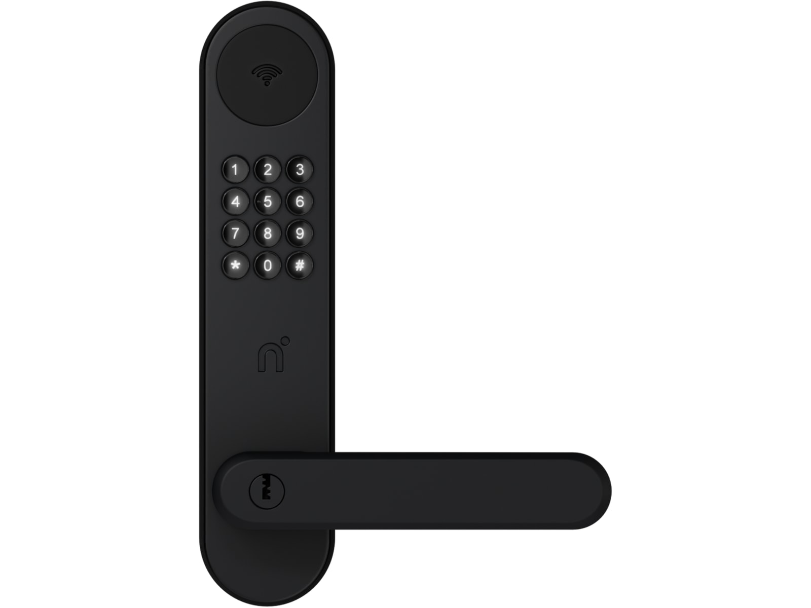 Nimly Code Smart Lås (sort) Elektronisk dørlås