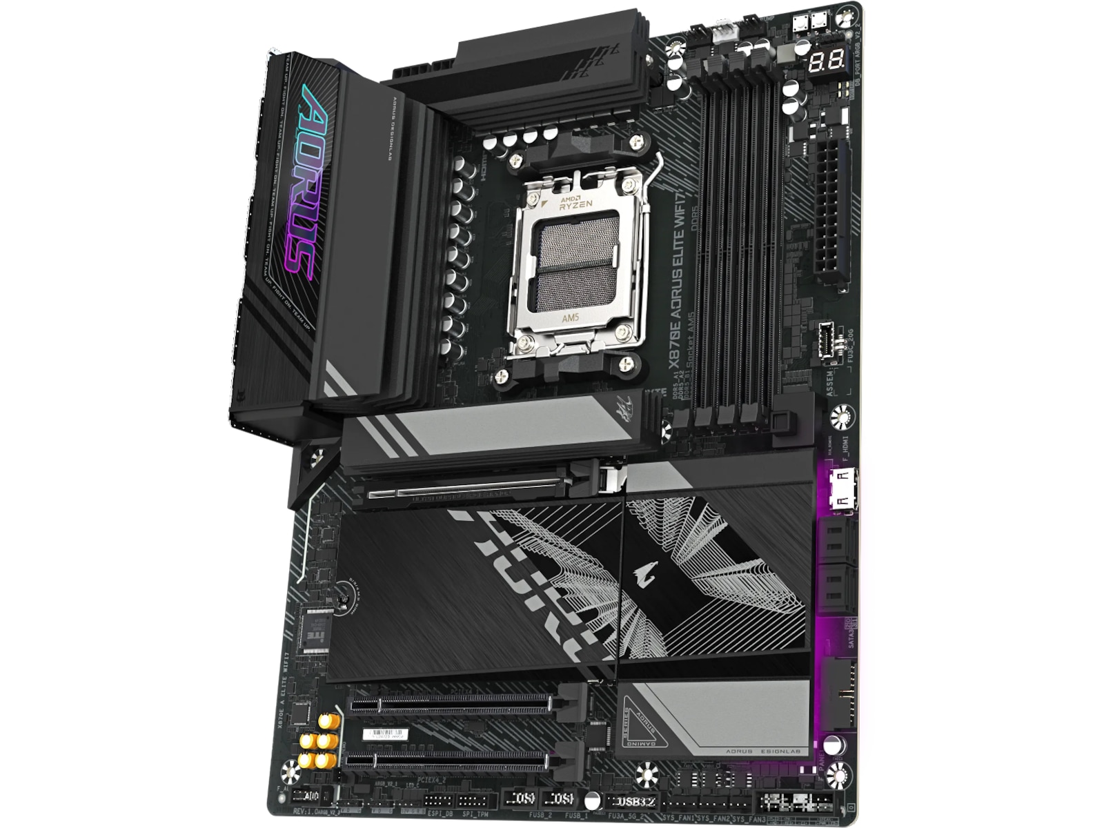 GIGABYTE X870E AORUS ELITE Hovedkort -B-Grade Demo hovedkort