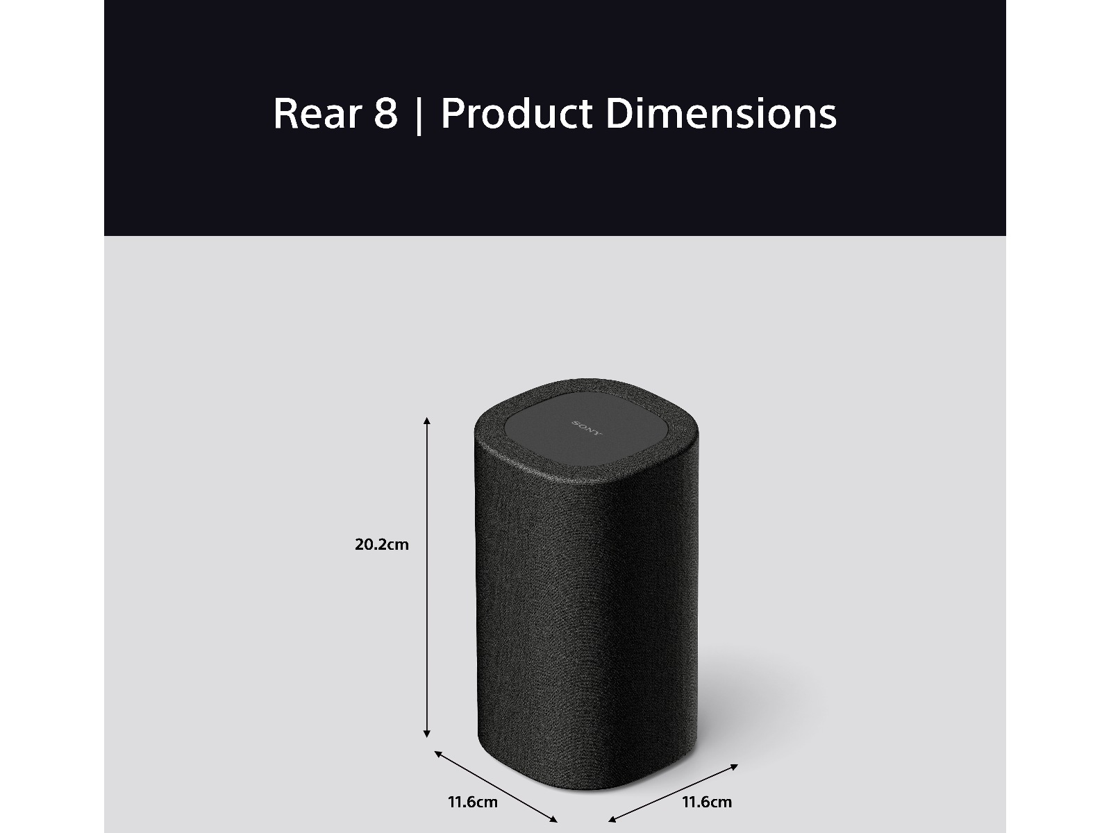 Sony BRAVIA Theatre Rear 8 høyttalere -B-Grade Demo DVD/Hi-Fi/stereo