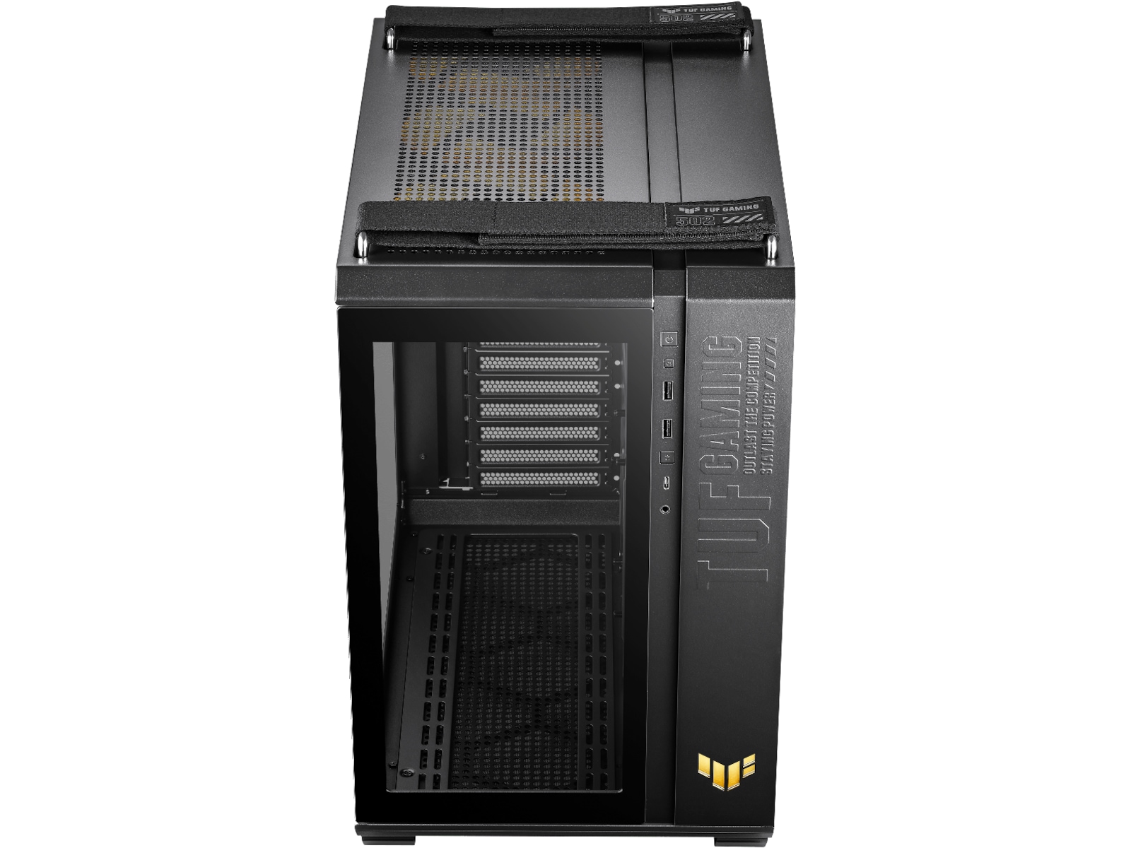 Asus TUF Gaming GT502 Plus TG ARGB Mid Tower (sort) -B-Grade Demo annet i datautstyr