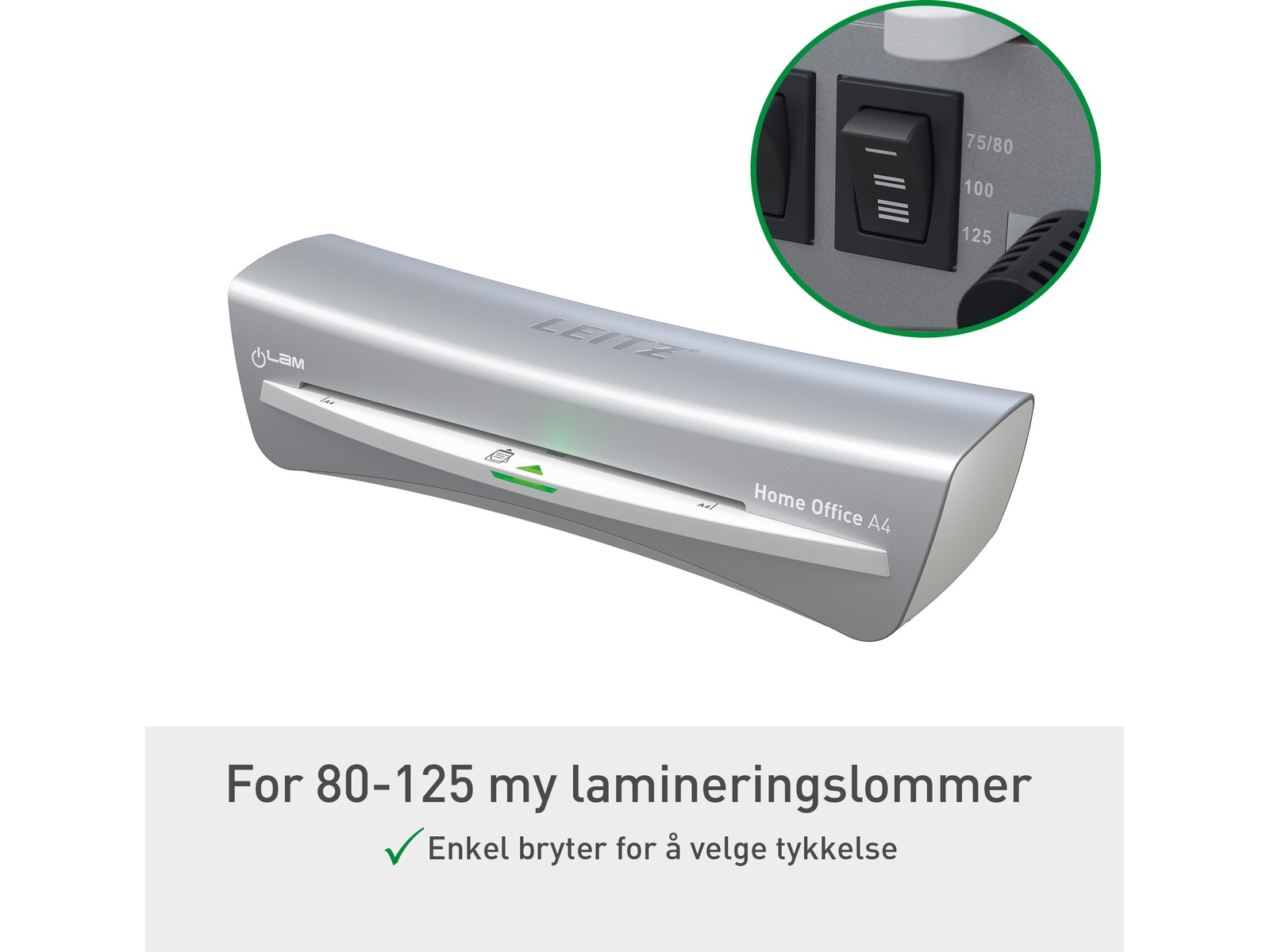 Leitz Lamineringsmaskin iLAM HOME Office A4 Lamineringsmaskiner