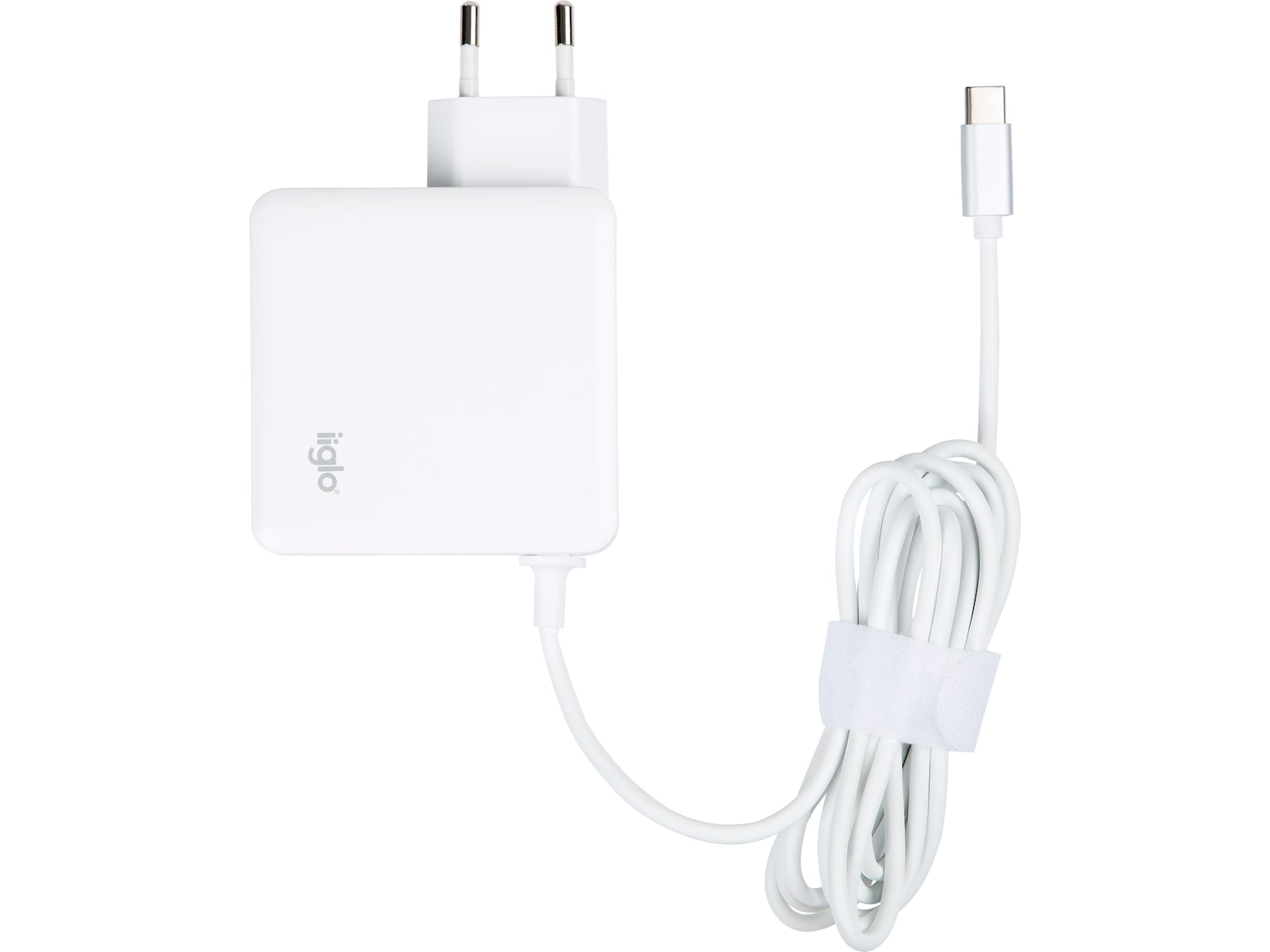 iiglo universal lader for PC, mobil og nettbrett USB-C 65W Batteri og lader