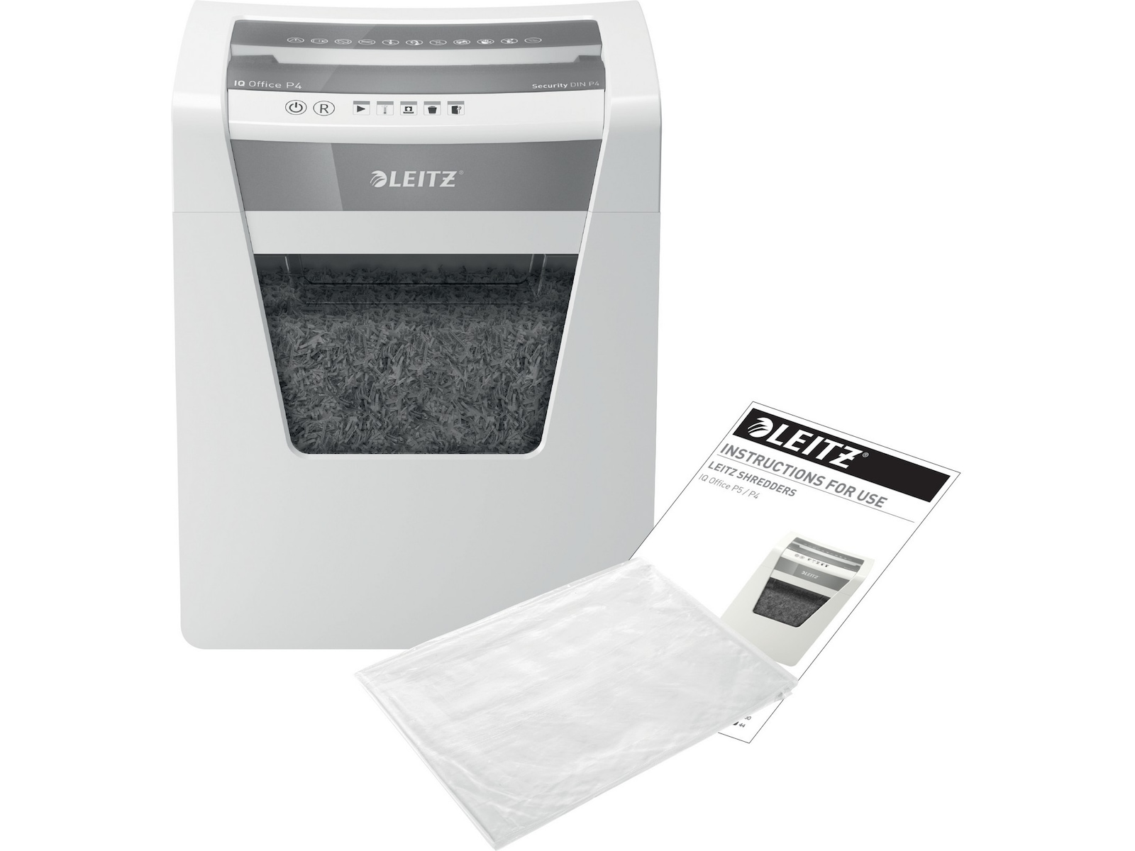Leitz makuleringsmaskin IQ Office P4 Makuleringsmaskiner