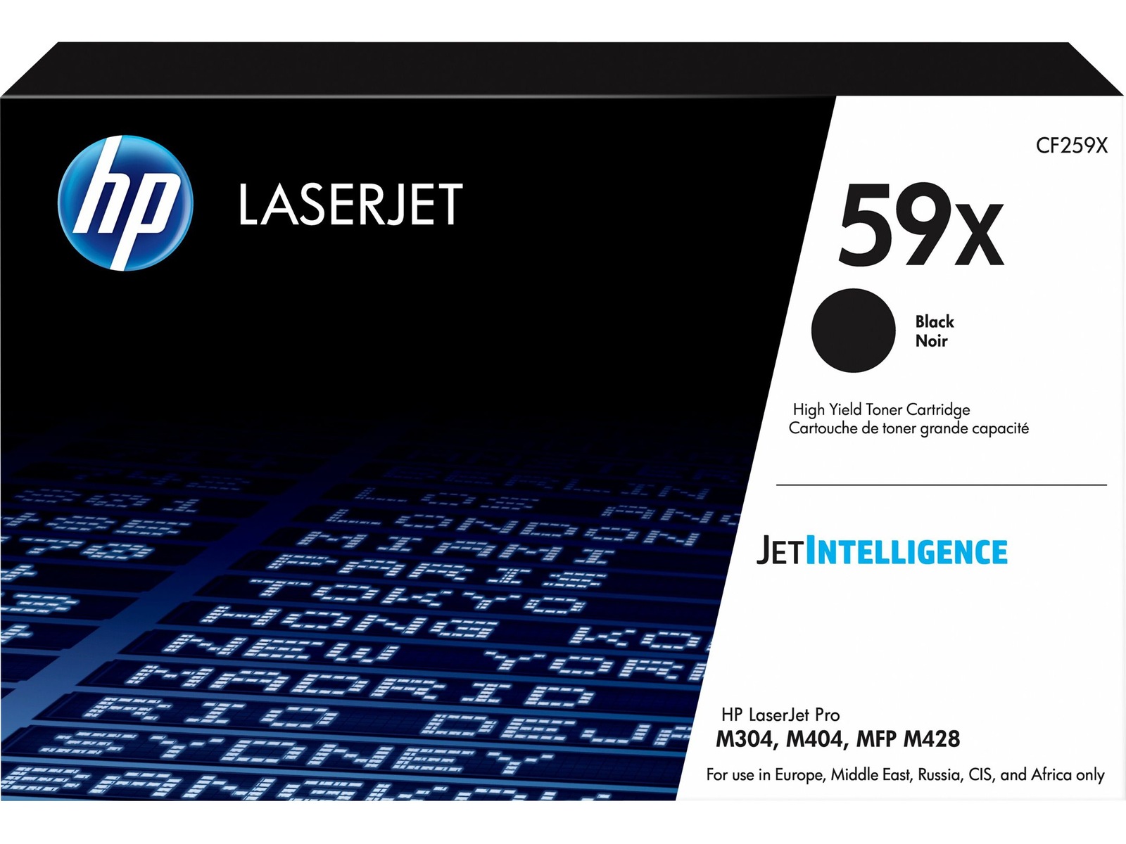 HP Toner 59X Sort Lasertoner