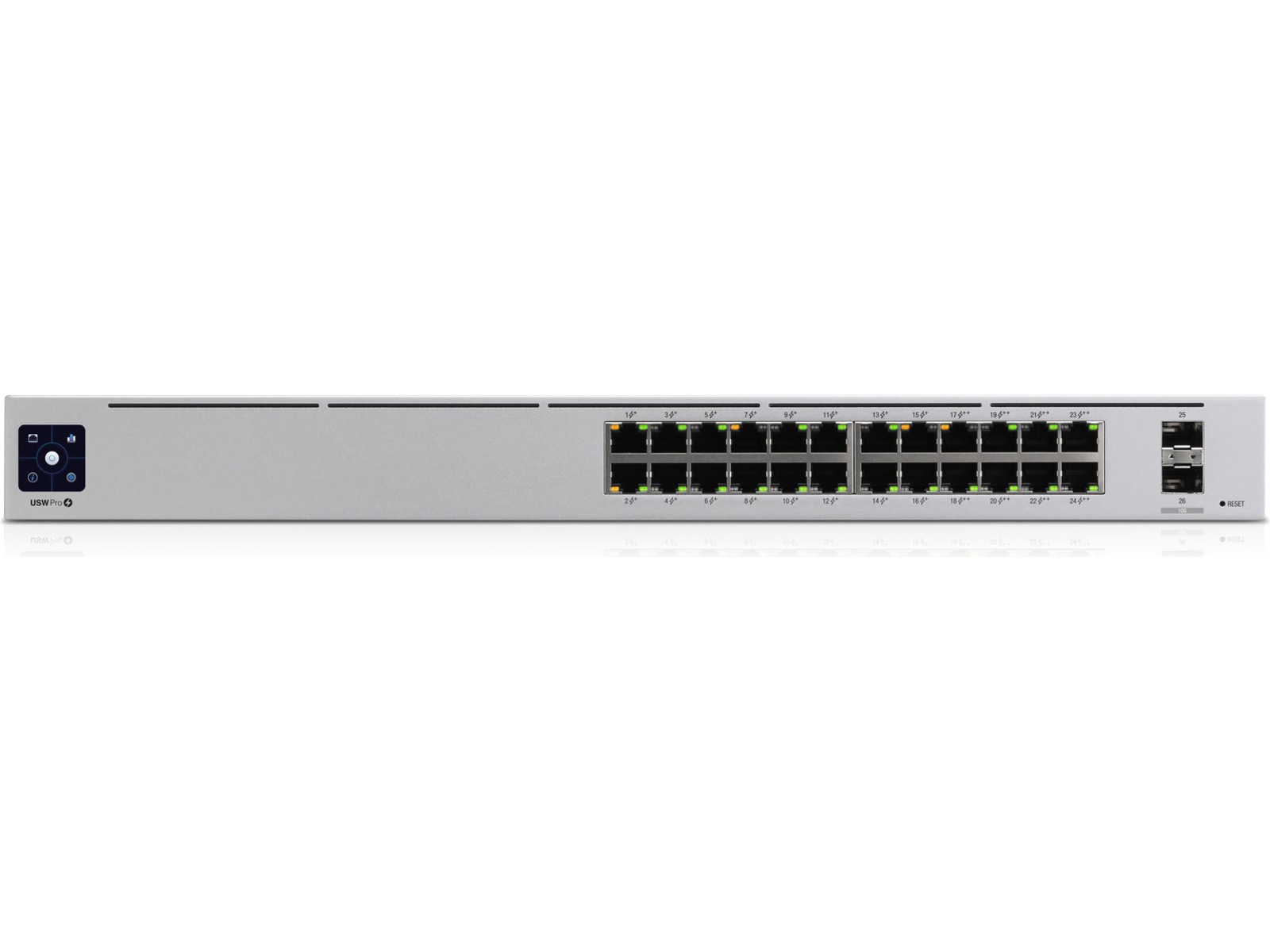 Ubiquiti USW-PRO-24-POE Switch 24x RJ45, 2x SFP+, Managed, PoE+, 400W